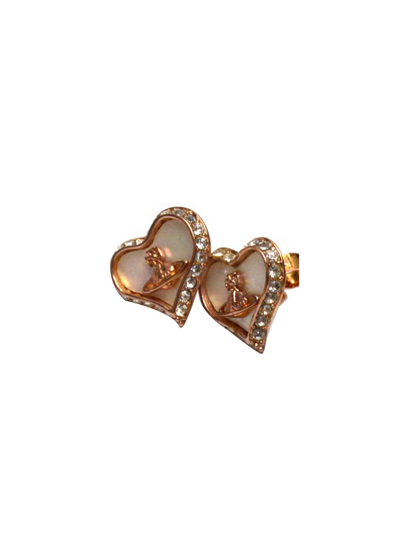 Vivienne Westwood 2000s Heart Earring Studs