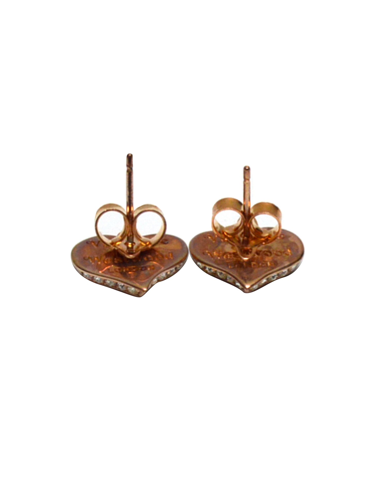 Vivienne Westwood 2000s Heart Earring Studs