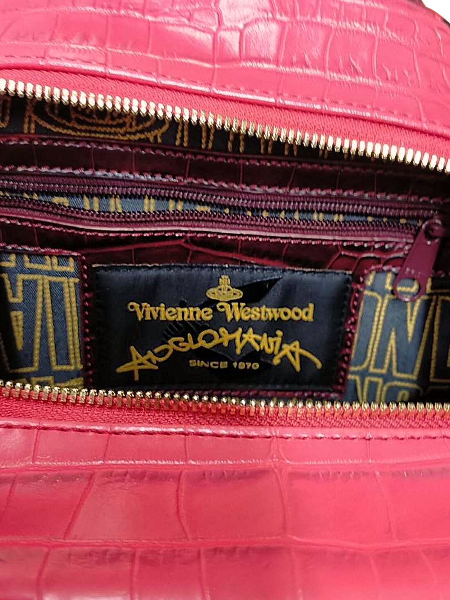 Vivienne Westwood 2000s Red Rounded Bag