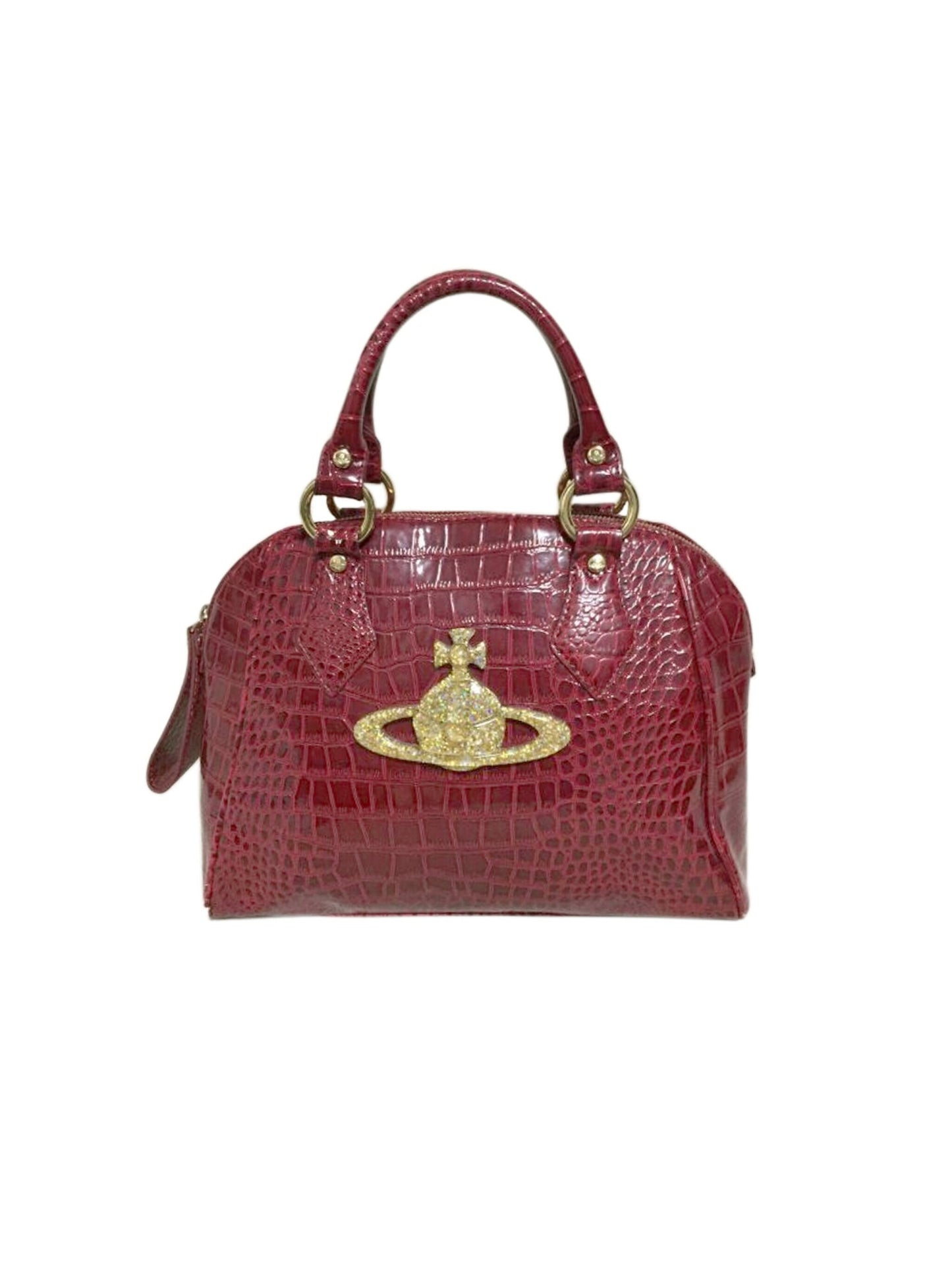 Vivienne Westwood 2000s Red Leather Handbag