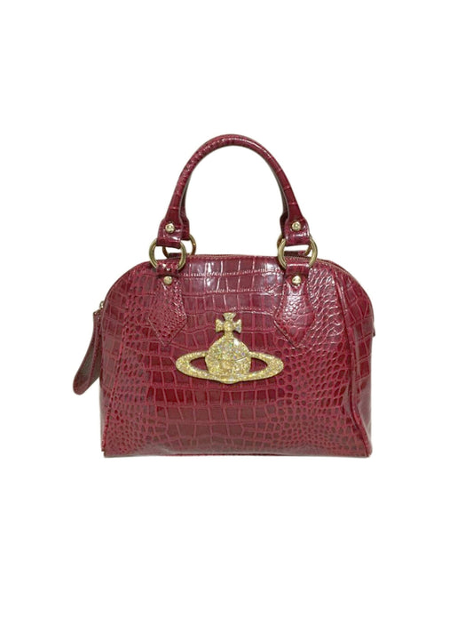 Vivienne Westwood 2000s Red Leather Handbag
