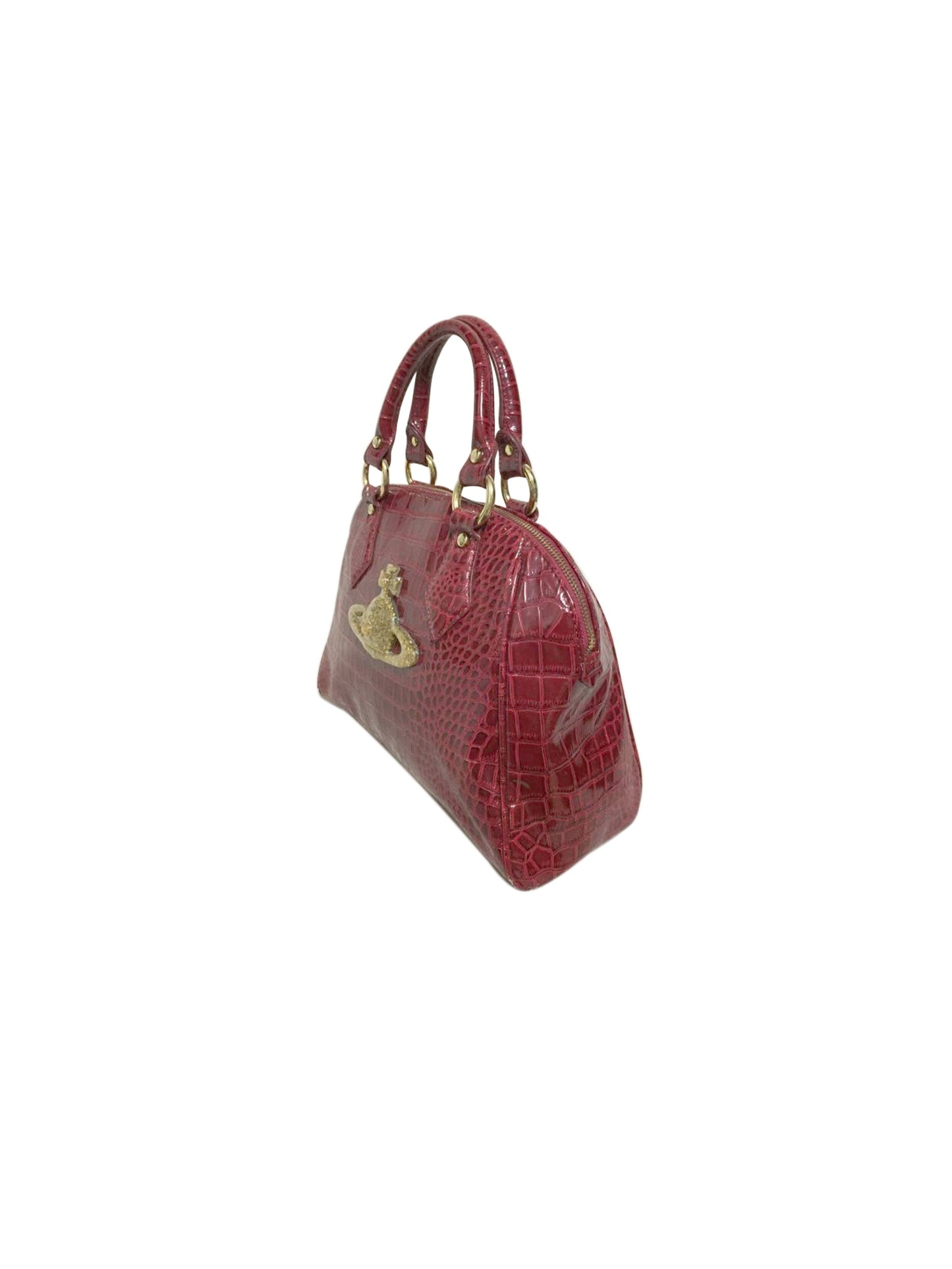 Vivienne Westwood 2000s Red Leather Handbag