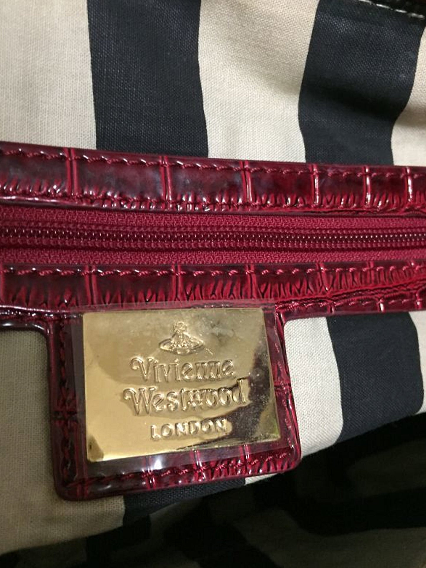 Vivienne Westwood 2000s Red Leather Handbag