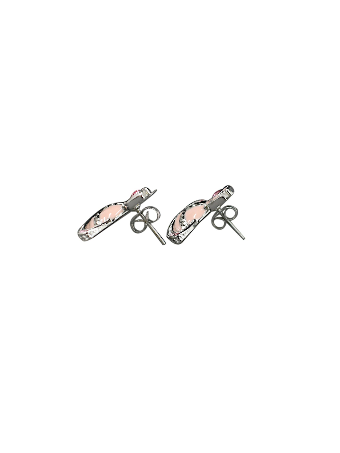 Vivienne Westwood 2000s Pink Orb Earrings