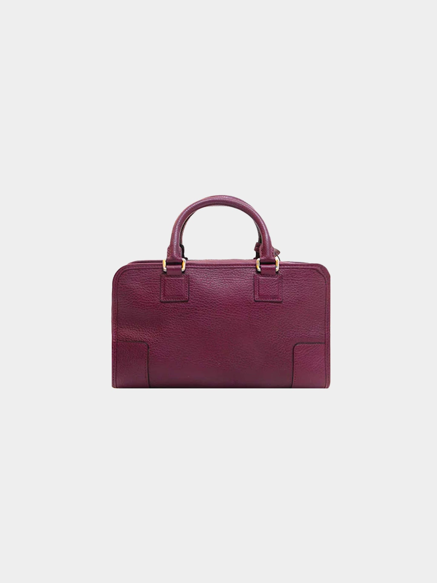 Loewe 2000 Eggplant Amazona Handbag