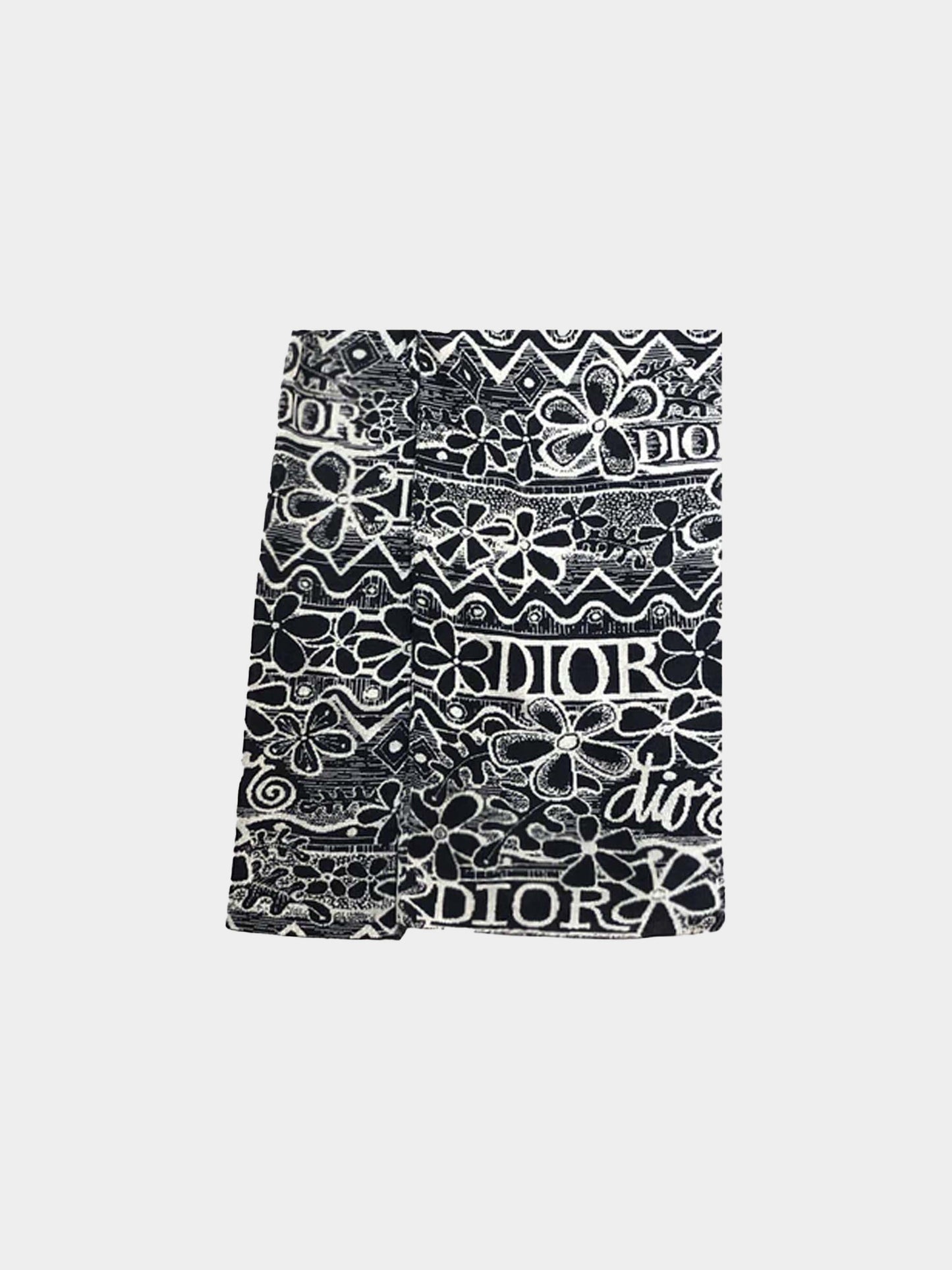 Christian Dior FW 2020 Stüssy Collaboration Navy and White Jacket