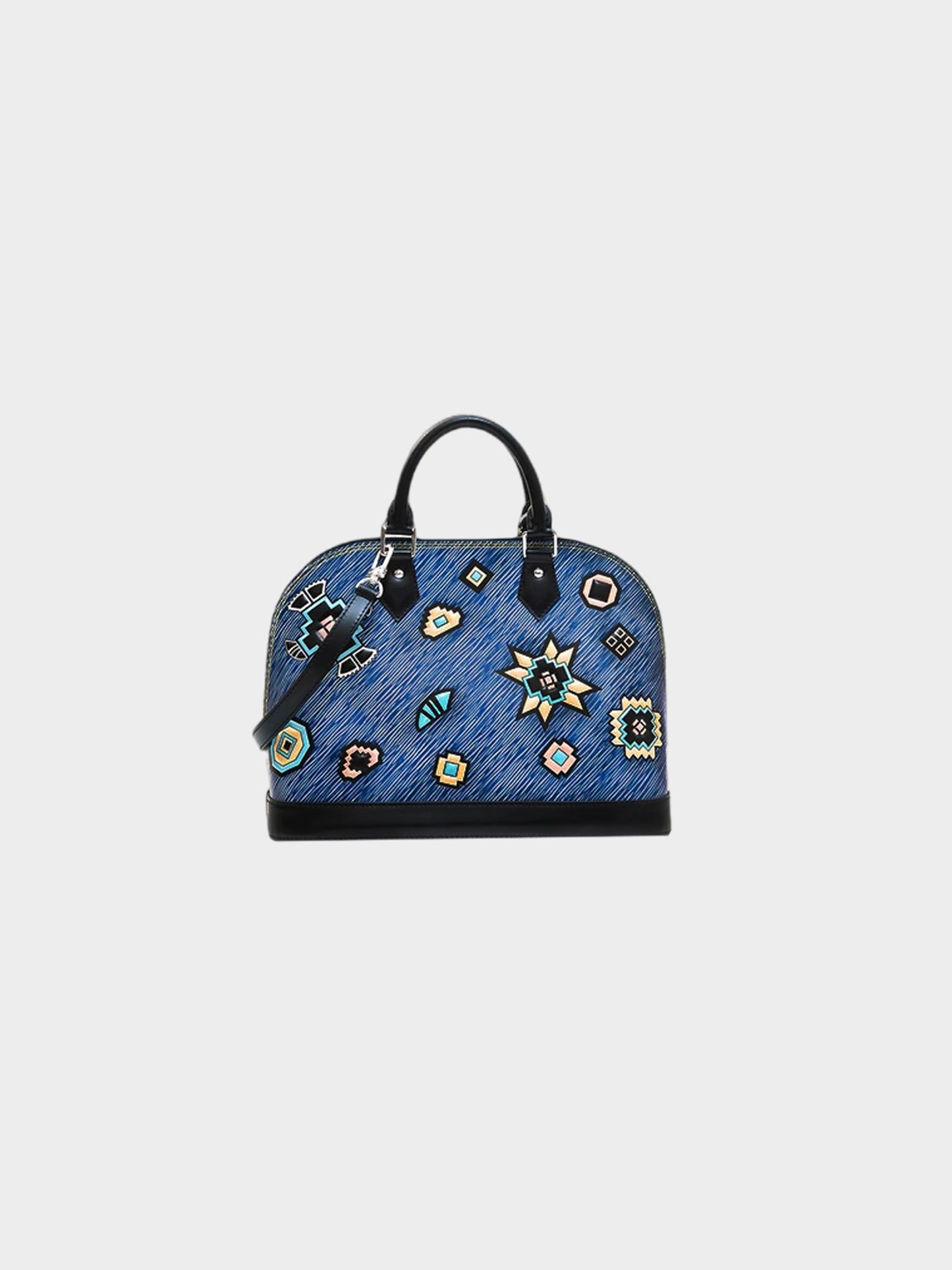 Louis Vuitton 2015 Epi Denim Handbag