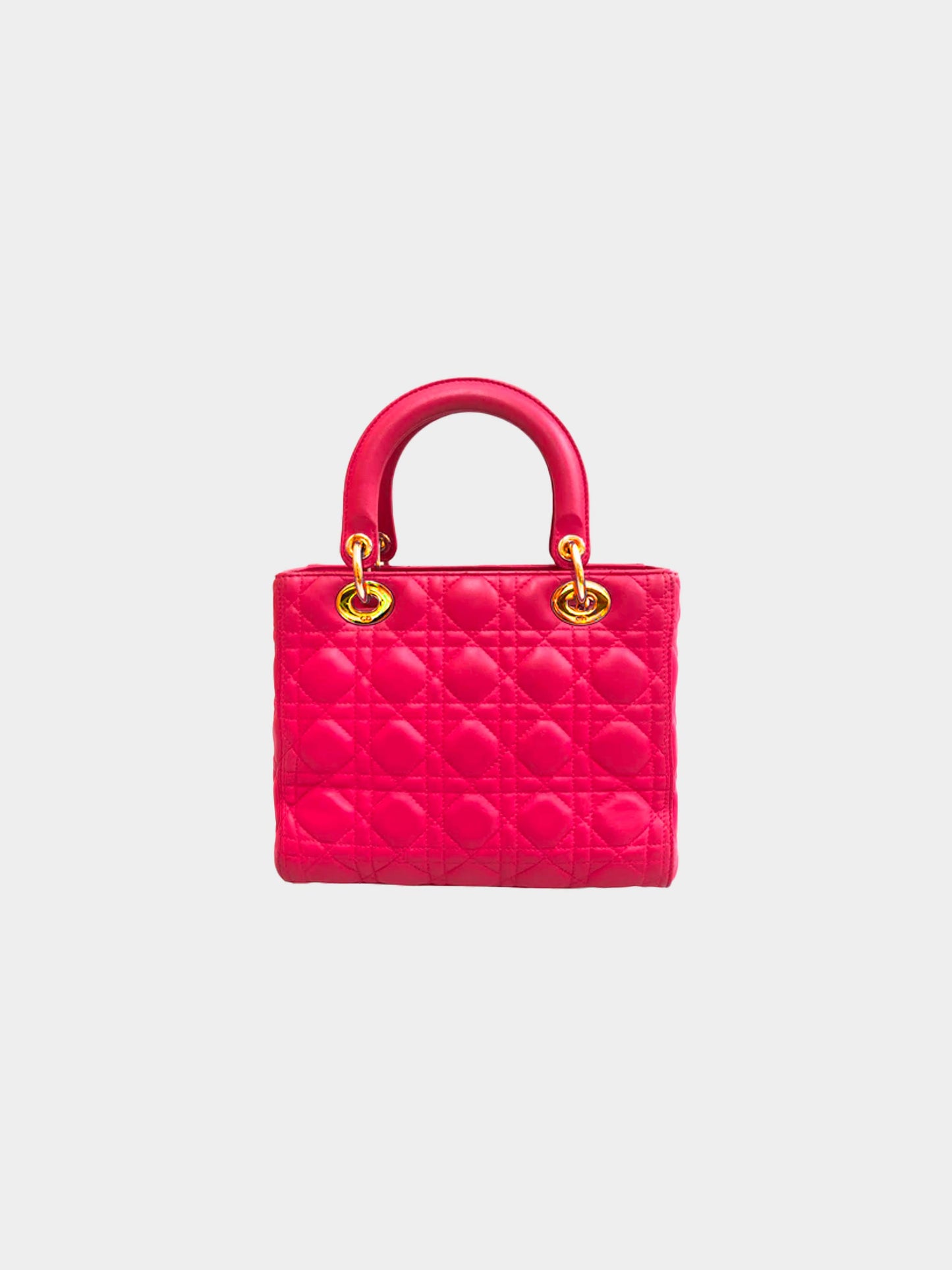 Christian Dior Lady Dior Cannage Pink Handbag