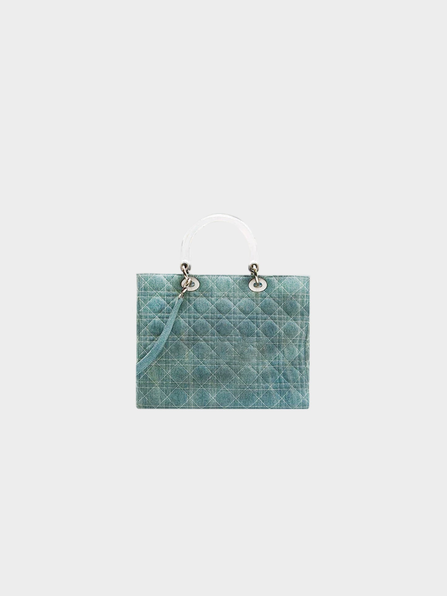 Christian Dior 2008 Denim Lady Dior Bag