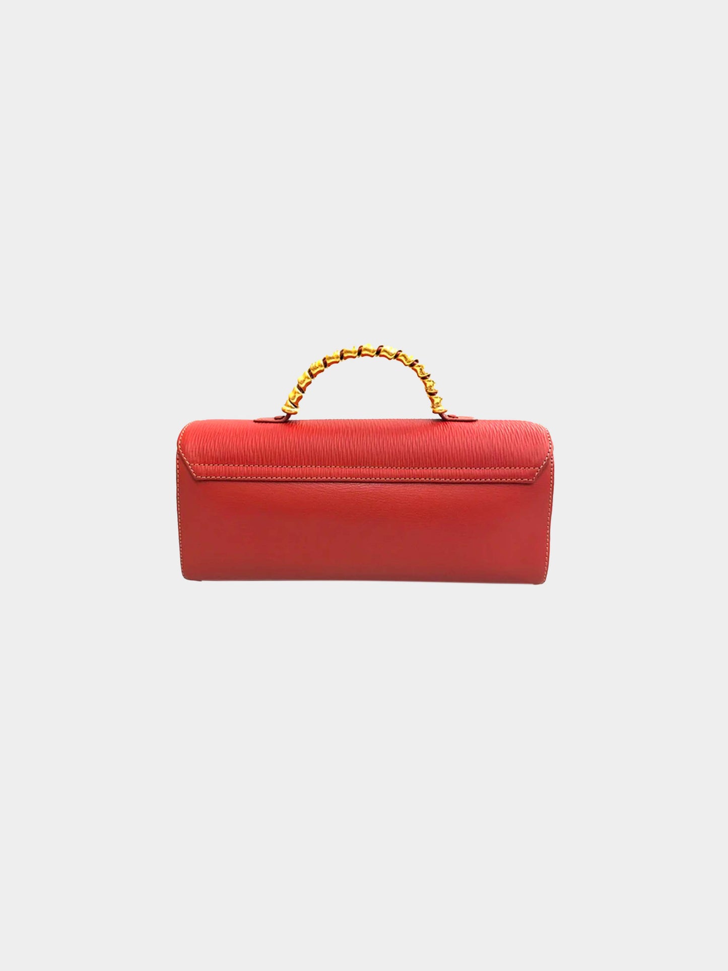 Loewe 2000s Velazquez Handbag Leather Red