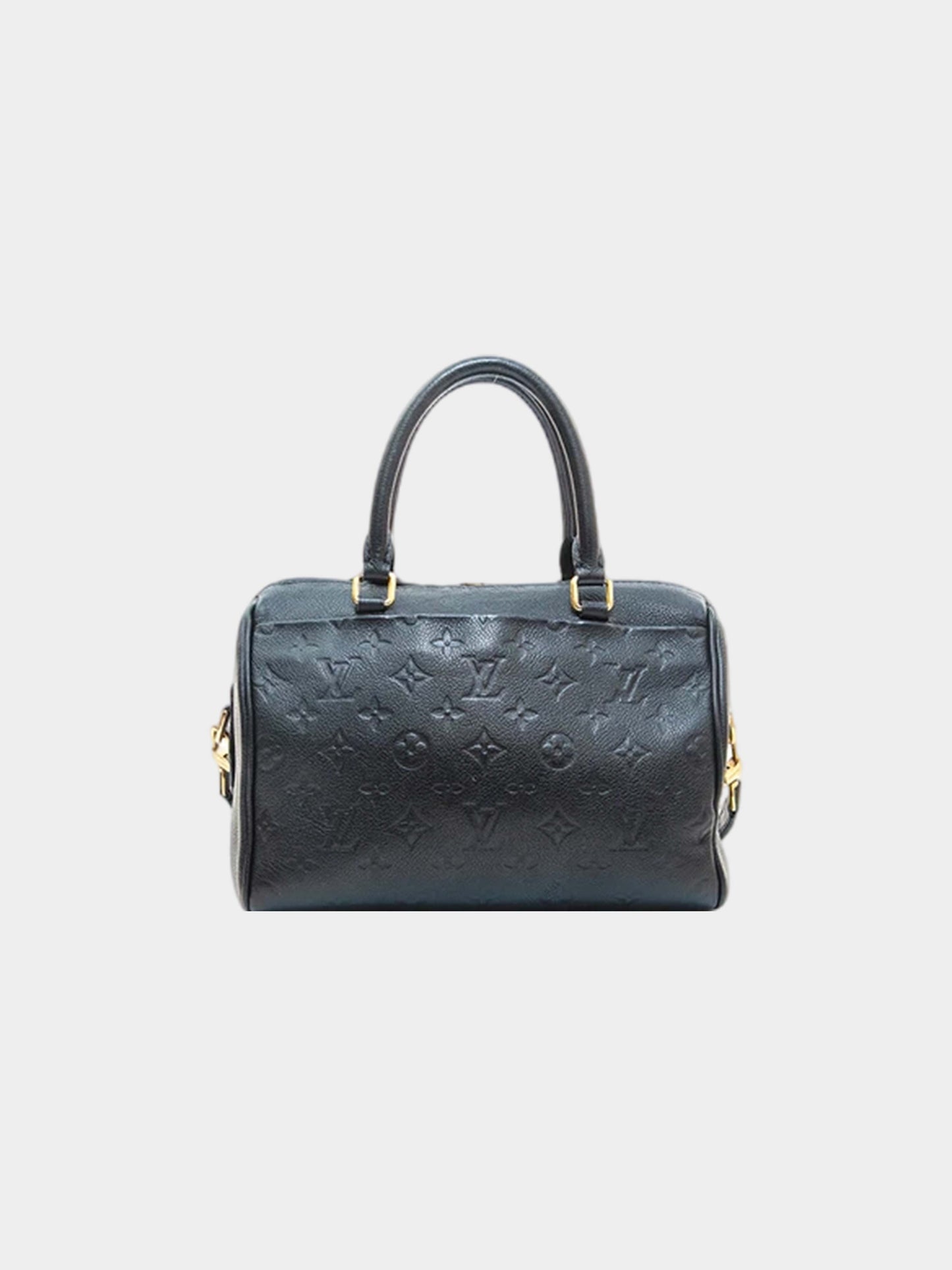 Louis Vuitton 2017 Black Speedy Bandouliere Handbag