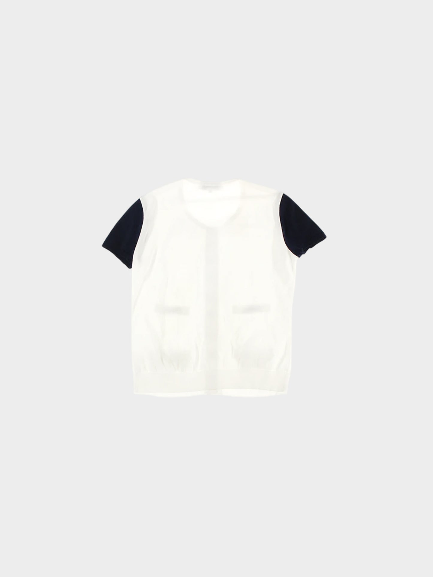 Chanel 1996 Two-Toned Knit Cardigan