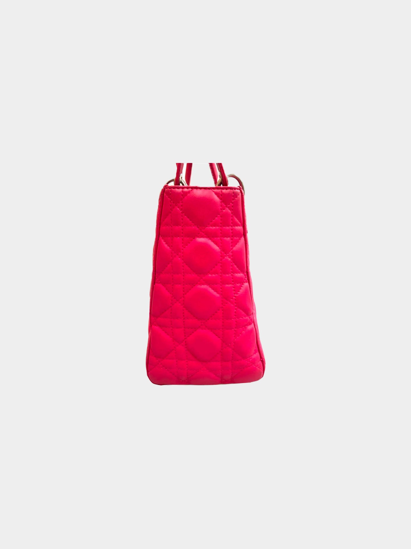 Christian Dior Lady Dior Cannage Pink Handbag