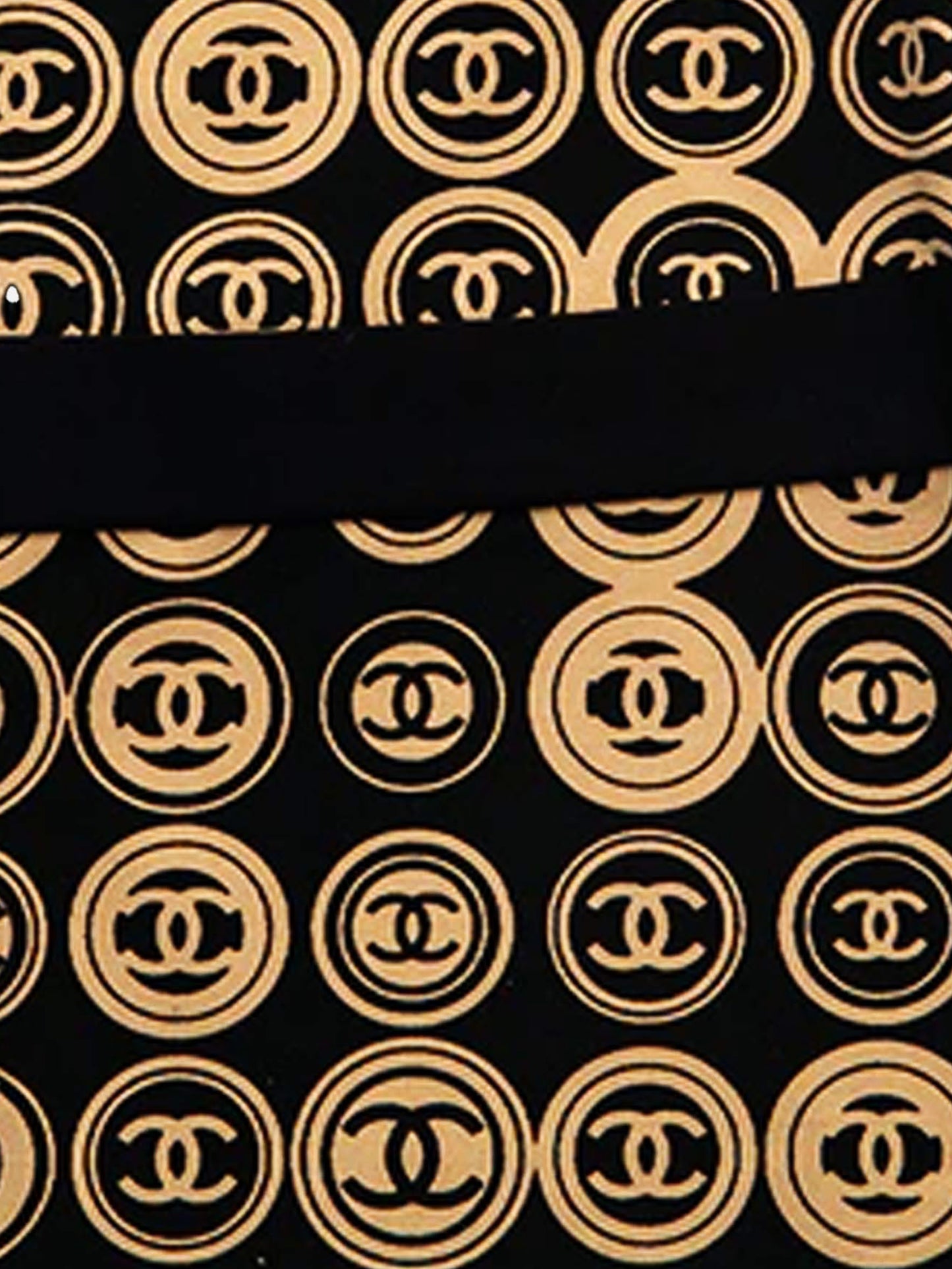 Chanel 2003 AW Coin Gold Pattern Dress