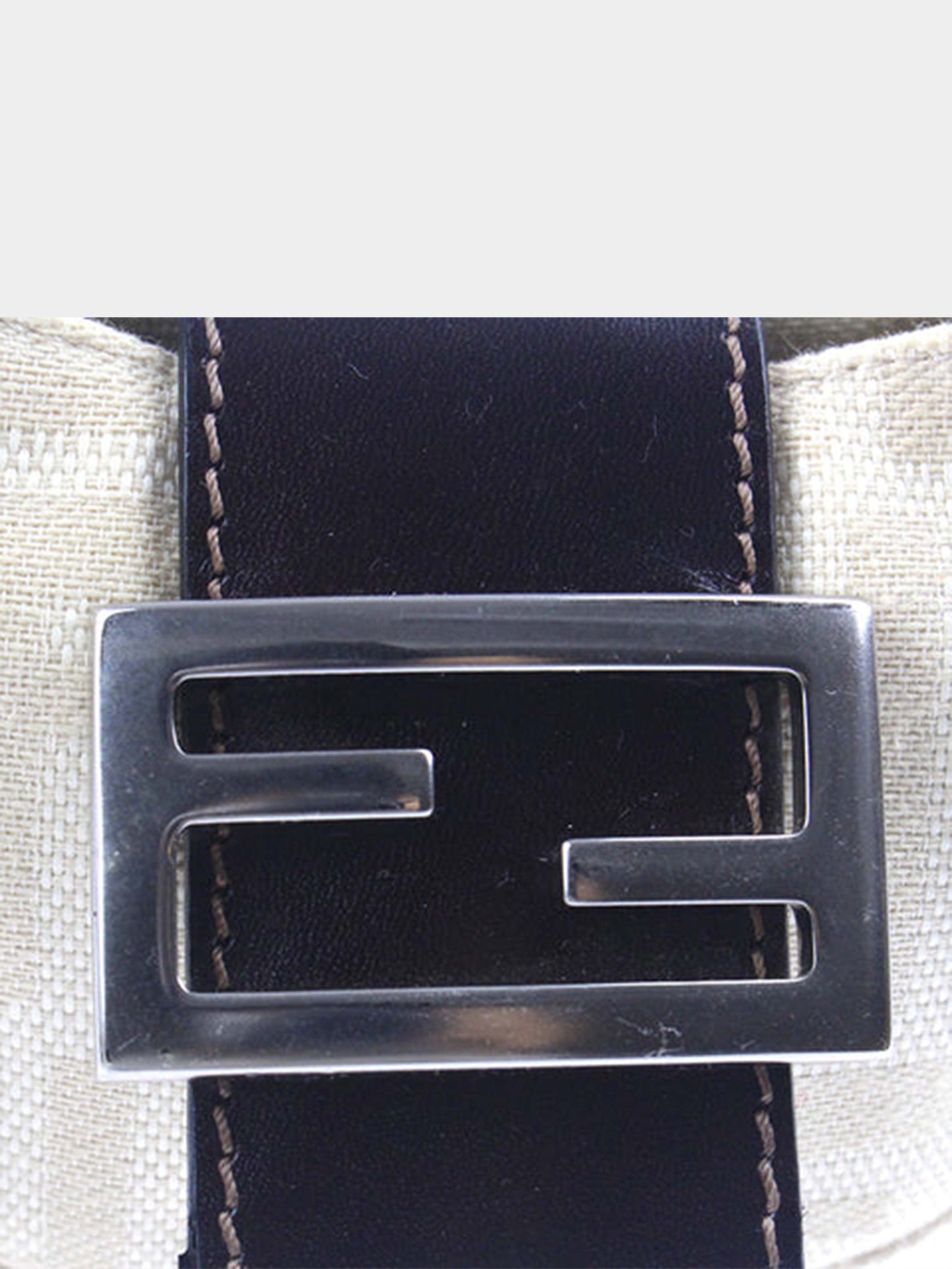 Fendi 2000s Zucca Pattern Mini Mamma Bucket Handbag