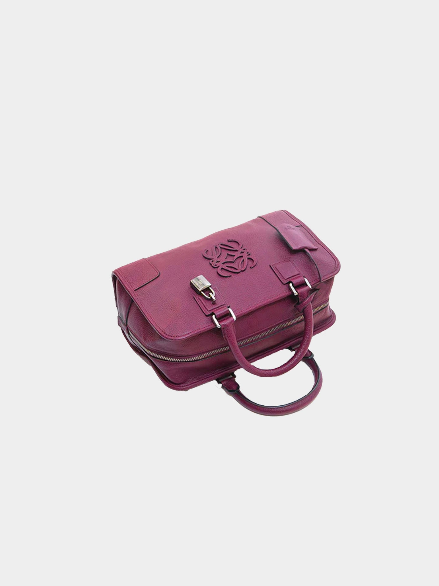 Loewe 2000 Eggplant Amazona Handbag