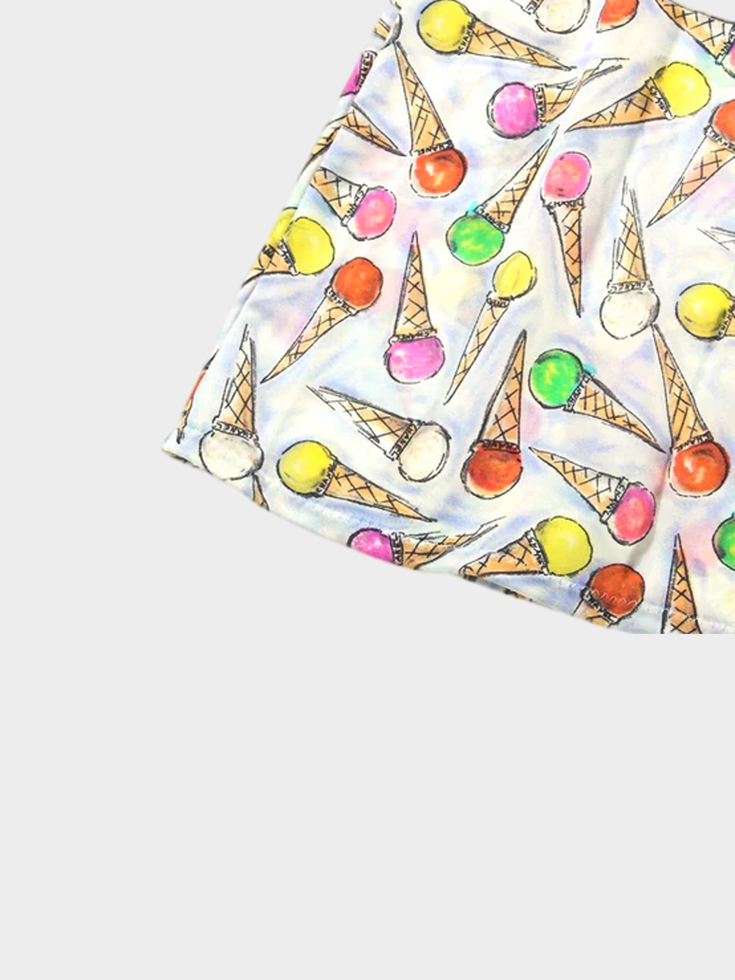 Chanel 2005 Ice Cream Pattern Dress Multicolor