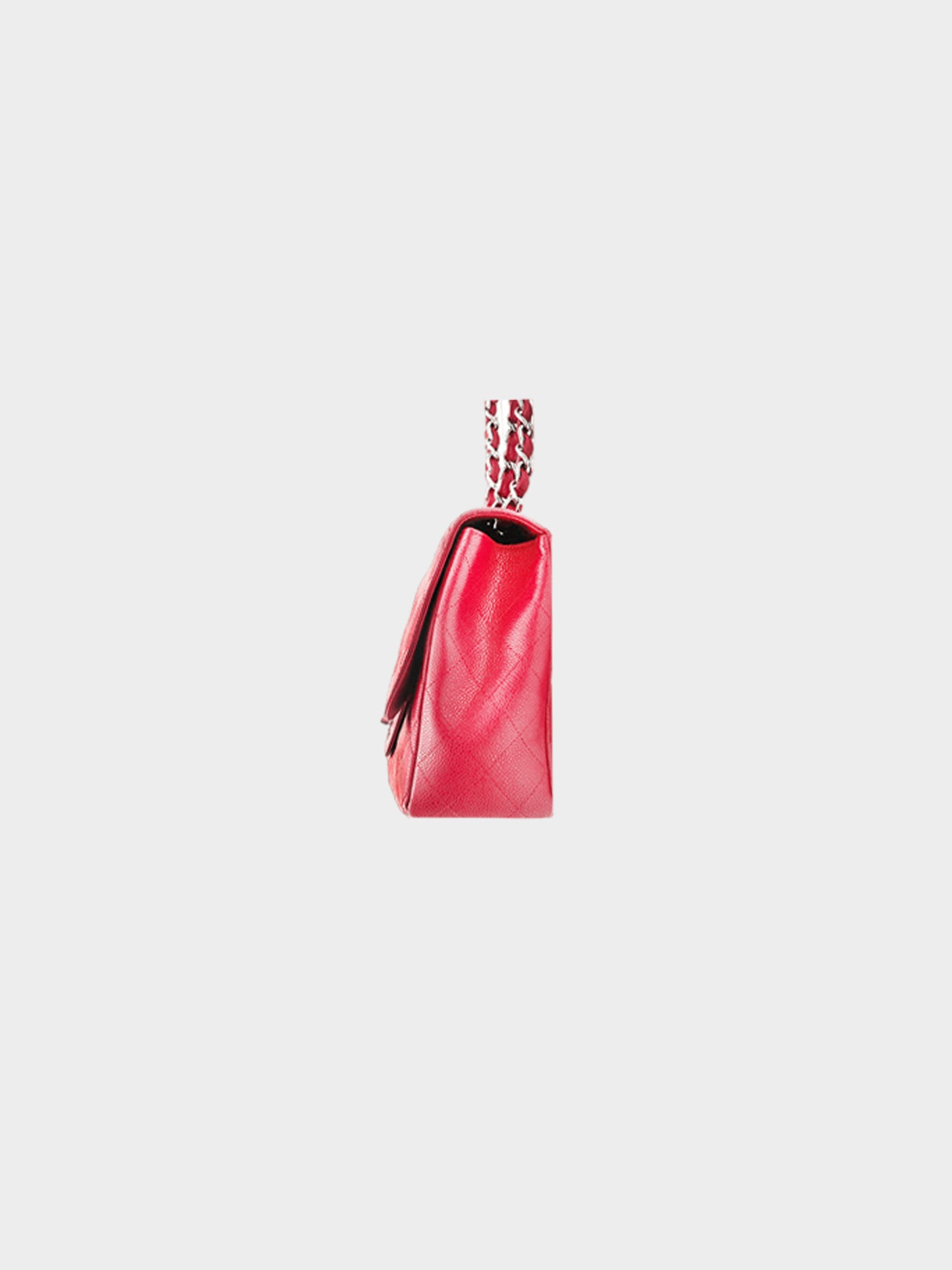 Chanel 2009 Red Classic Flap Bag