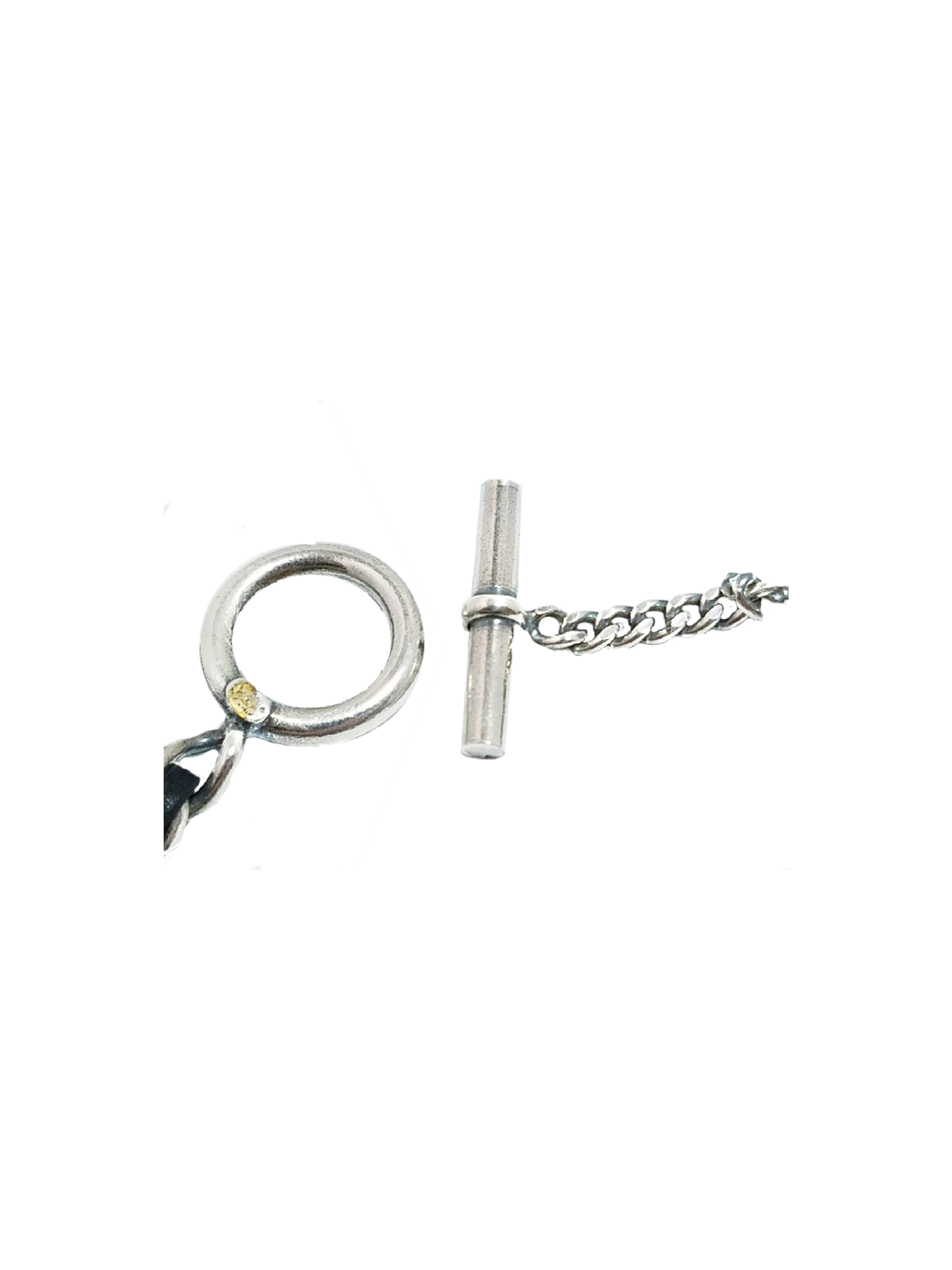 Chanel 2000s Coco Coin Silver Bracelet