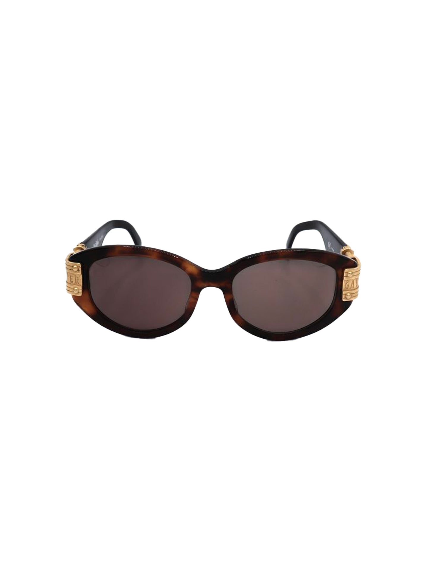 Jean Paul Gaultier 2000s Gold Hardware Sunglasses