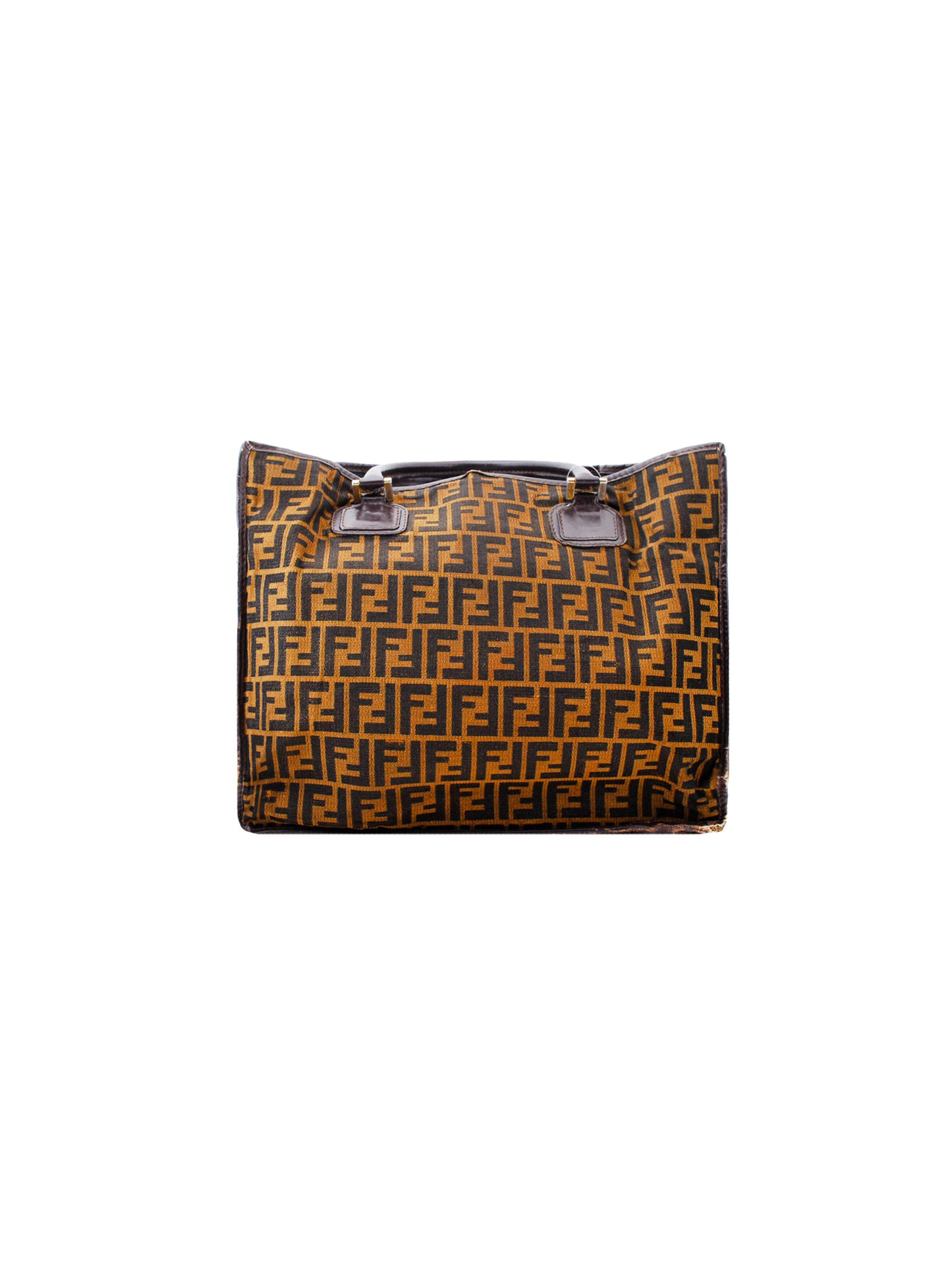 Fendi 2000s Monogram Zucca Tote Bag