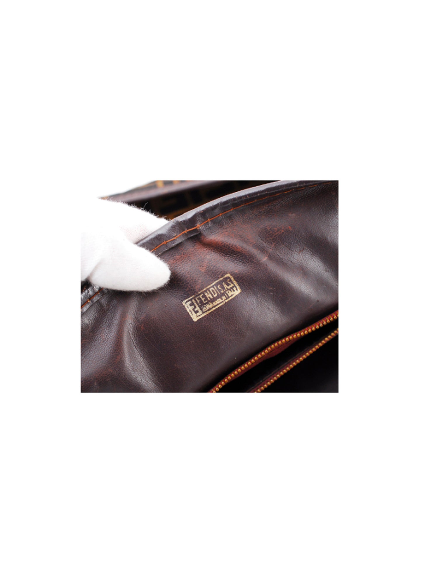 Fendi 2000s Monogram Zucca Tote Bag