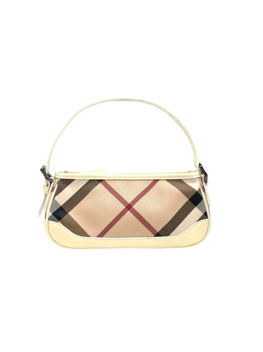 Burberry 2000s Beige Check Handbag