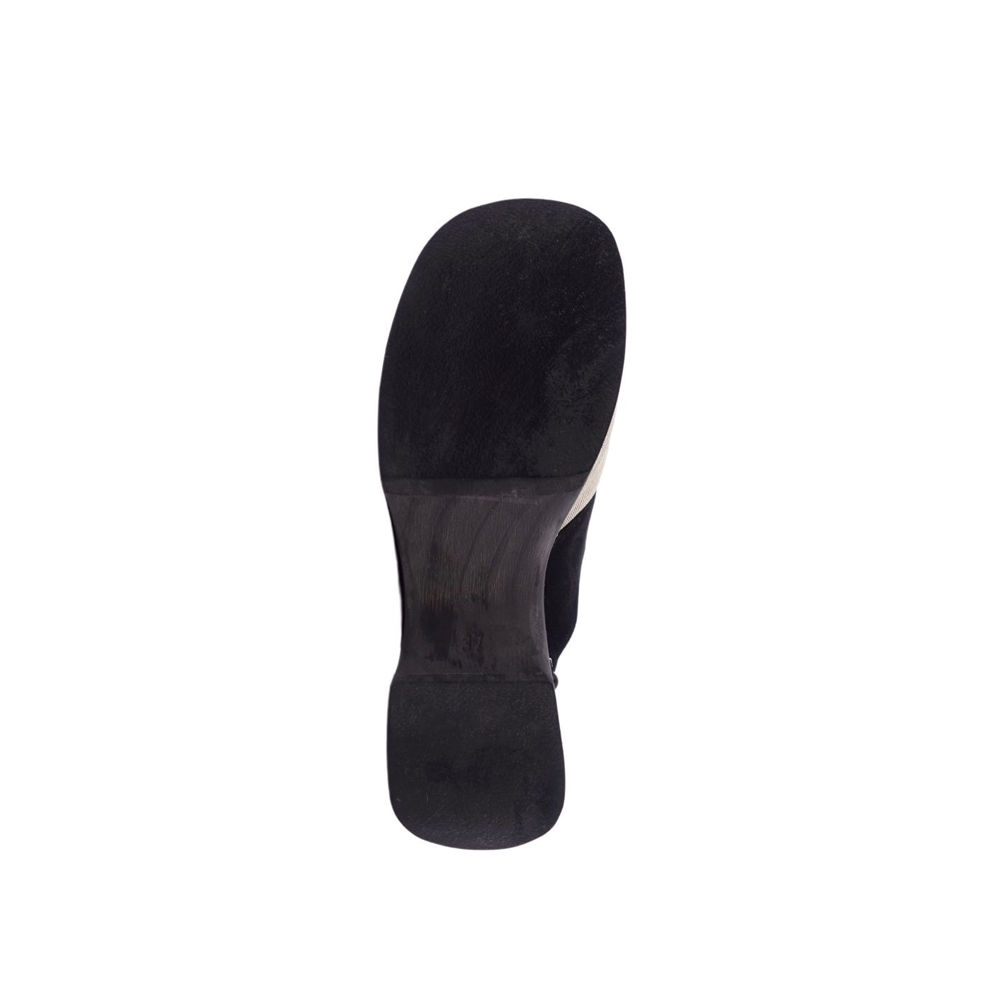 Chanel Sports Suede and Cloth Clogs