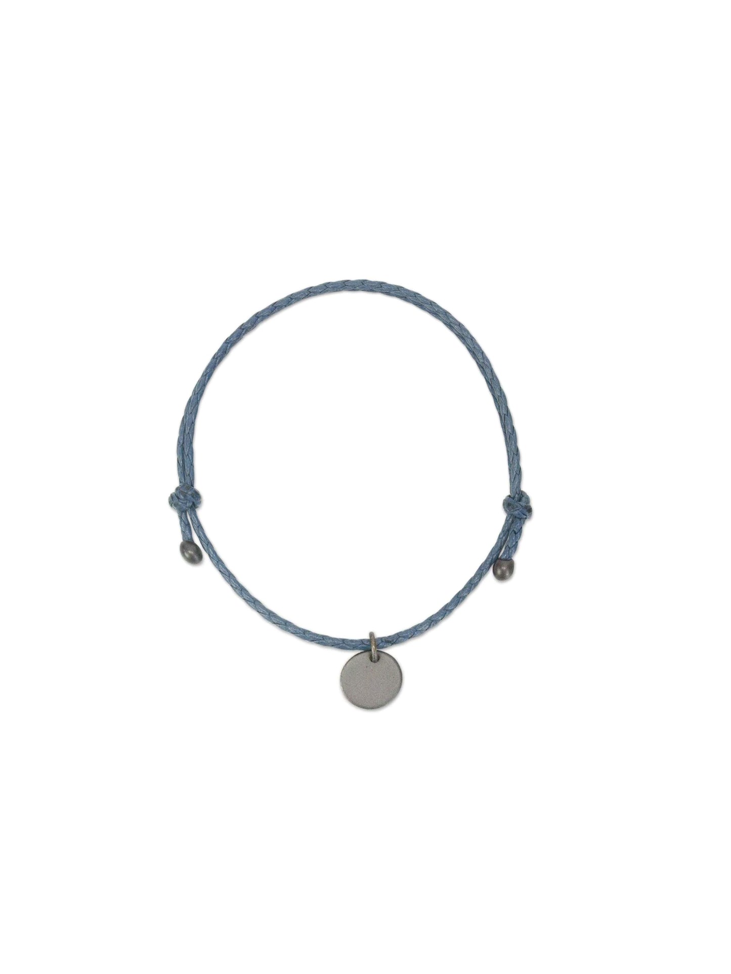 Bottega Veneta 2010s Adjustable Blue Leather Bracelet