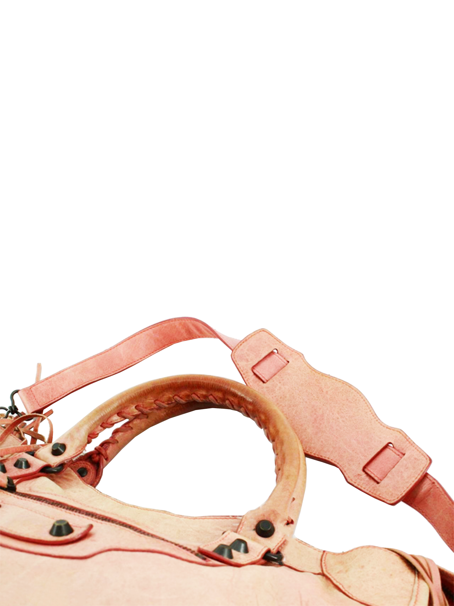Balenciaga 2000s Dusty Rose City Handbag