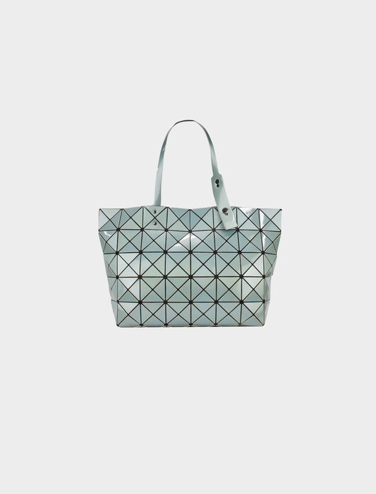 Issey Miyake 2010s Blue Metallic Bao Bao Tote