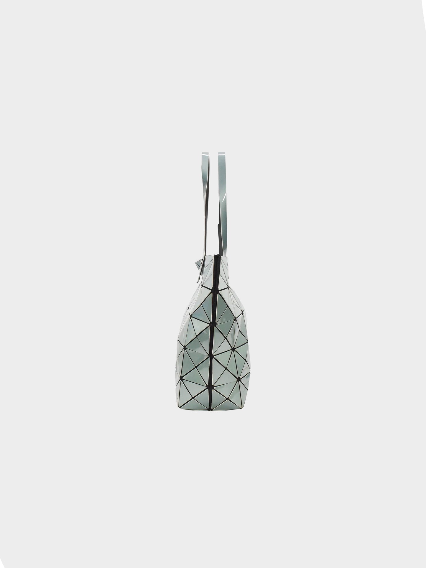 Issey Miyake 2010s Blue Metallic Bao Bao Tote