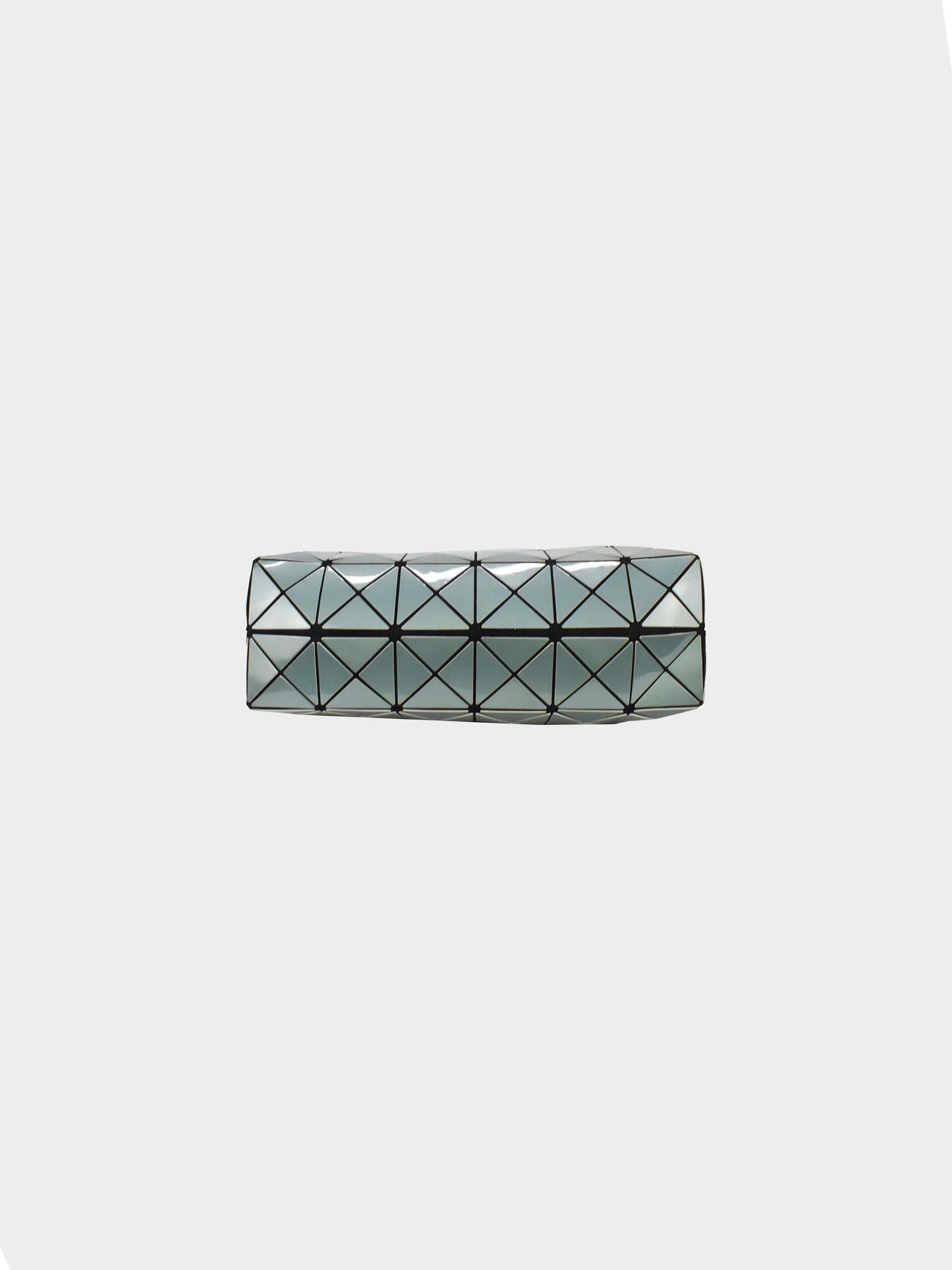 Issey Miyake 2010s Blue Metallic Bao Bao Tote