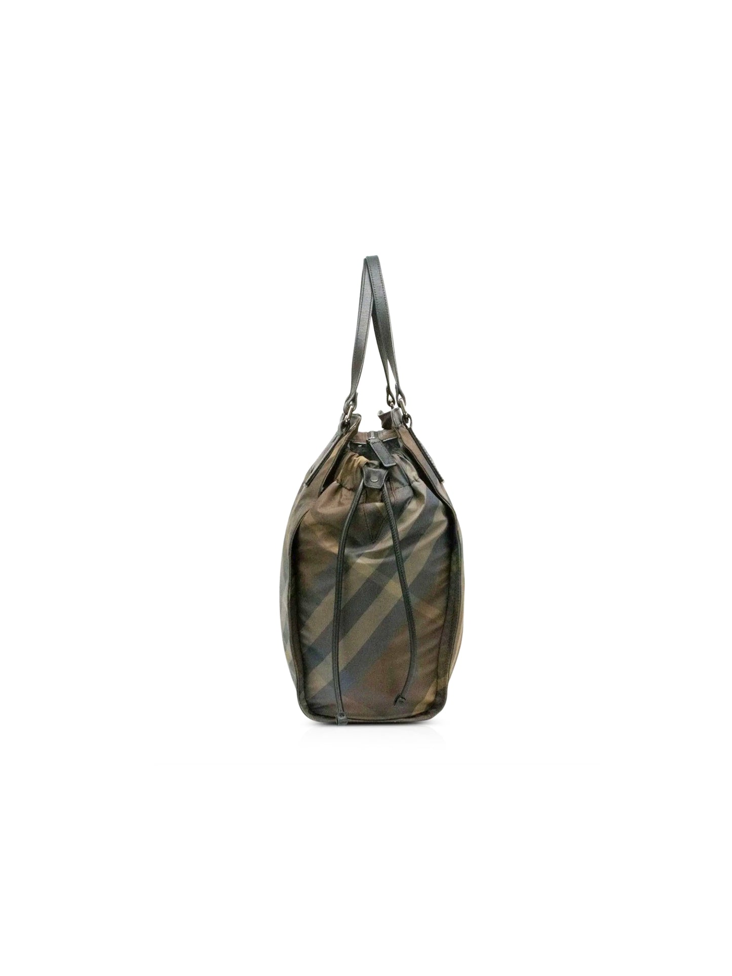 Burberry 2010s Brown Novacheck Tote Bag
