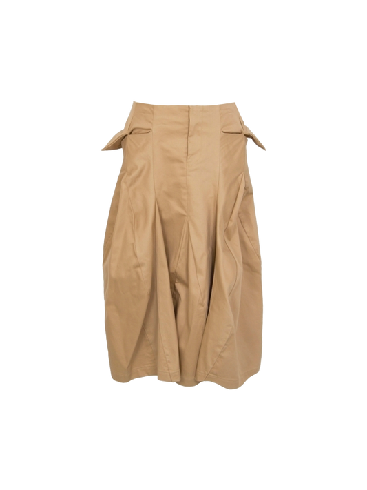 Junya Watanabe 2006 Tan Parachute Skirt