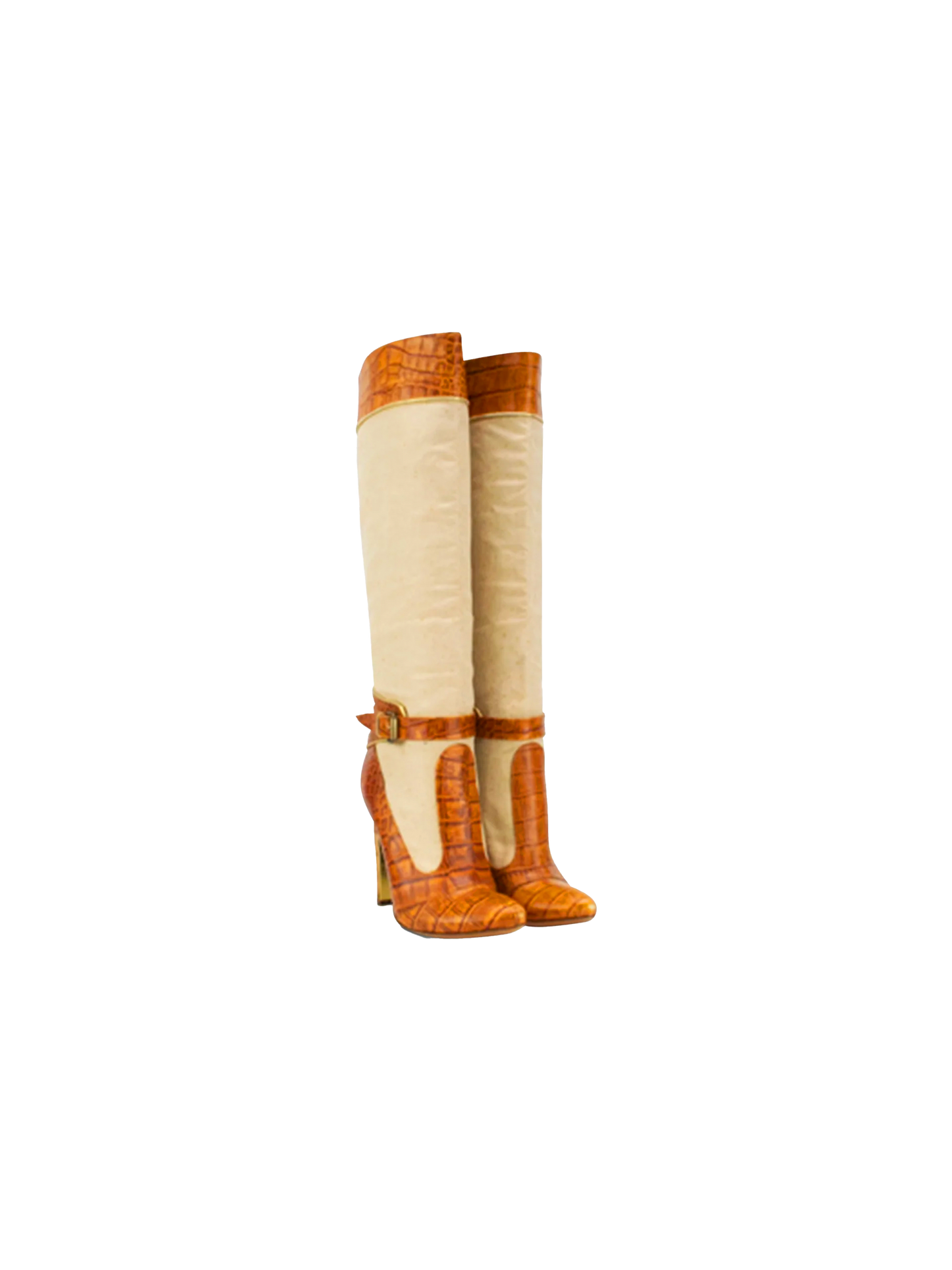 Roberto Cavalli 2000s Croc Boots
