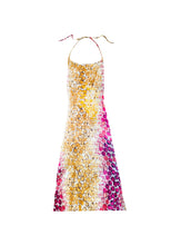 Load image into Gallery viewer, Roberto Cavalli 2000s Silk Jewel Print Long Dress Wrap
