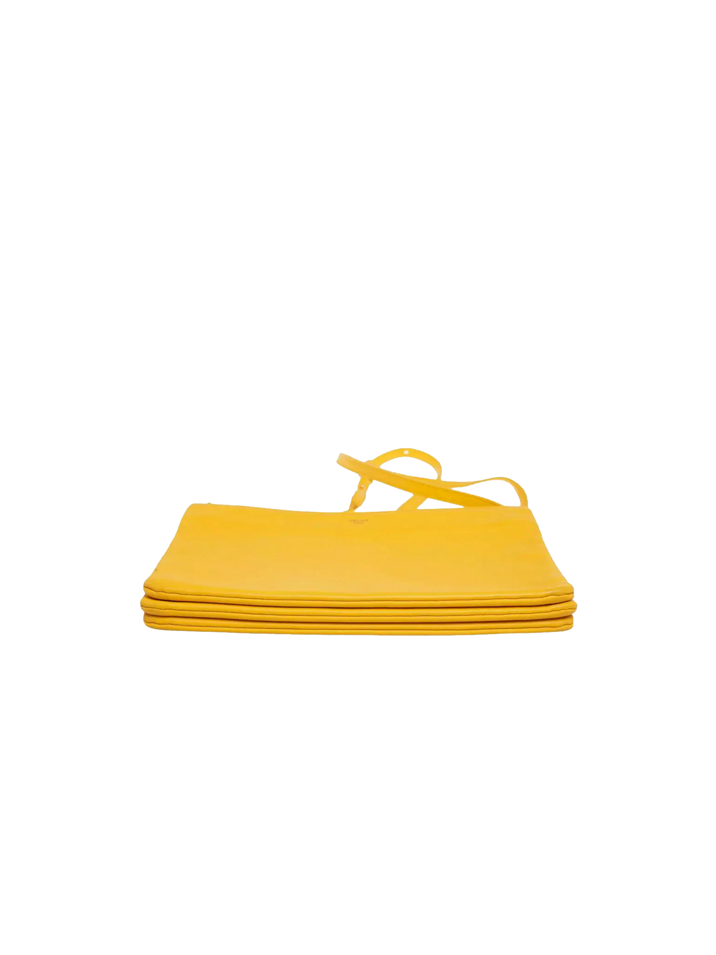 Céline by Pheobe Philo 2015 Yellow Trio Bag