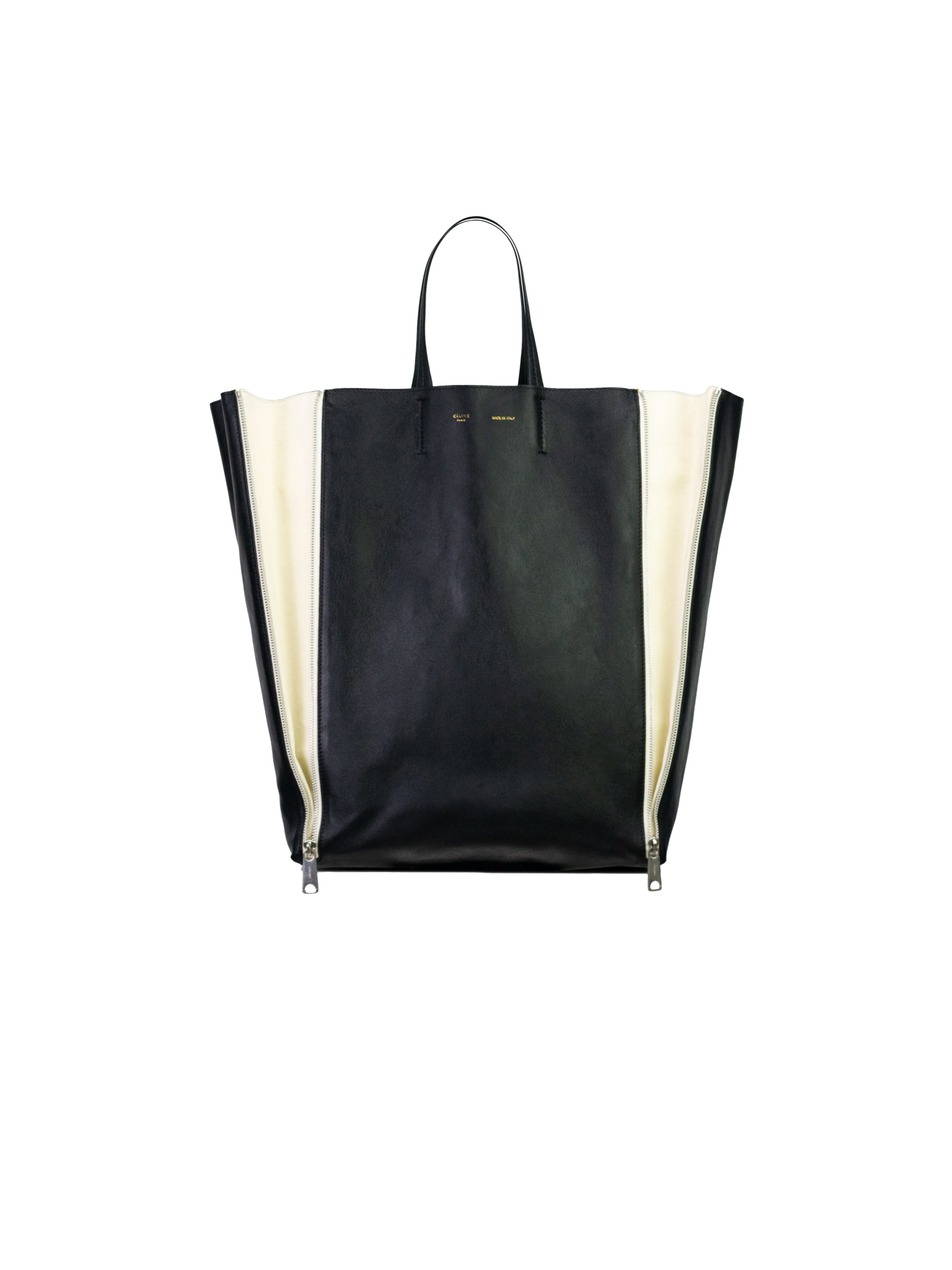 Céline by Pheobe Philo 2013 Vertical Gusset Cabas Tote Bag