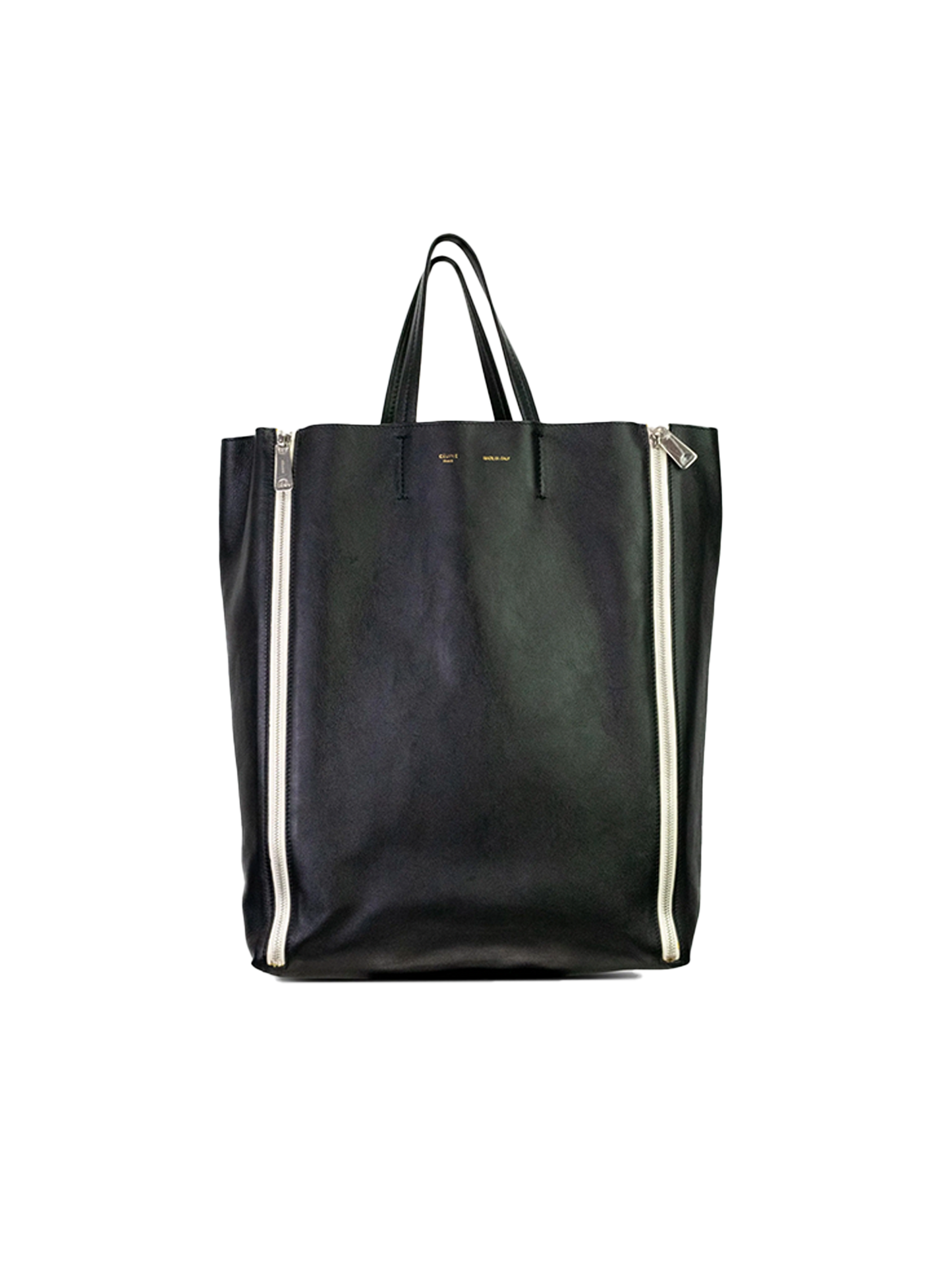 Céline by Pheobe Philo 2013 Vertical Gusset Cabas Tote Bag