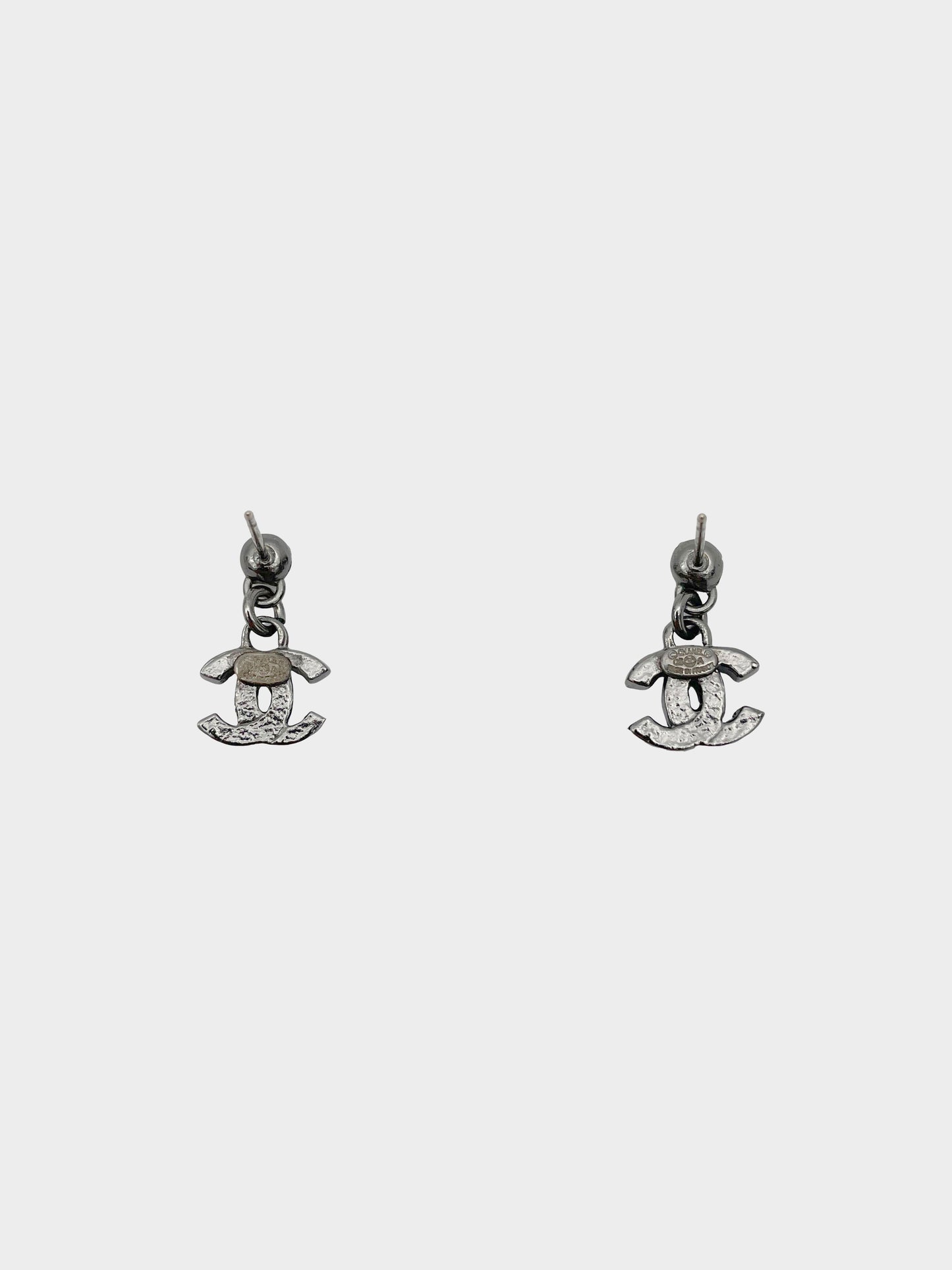 Chanel AW 2005 Rainbow Jewel CC Earrings