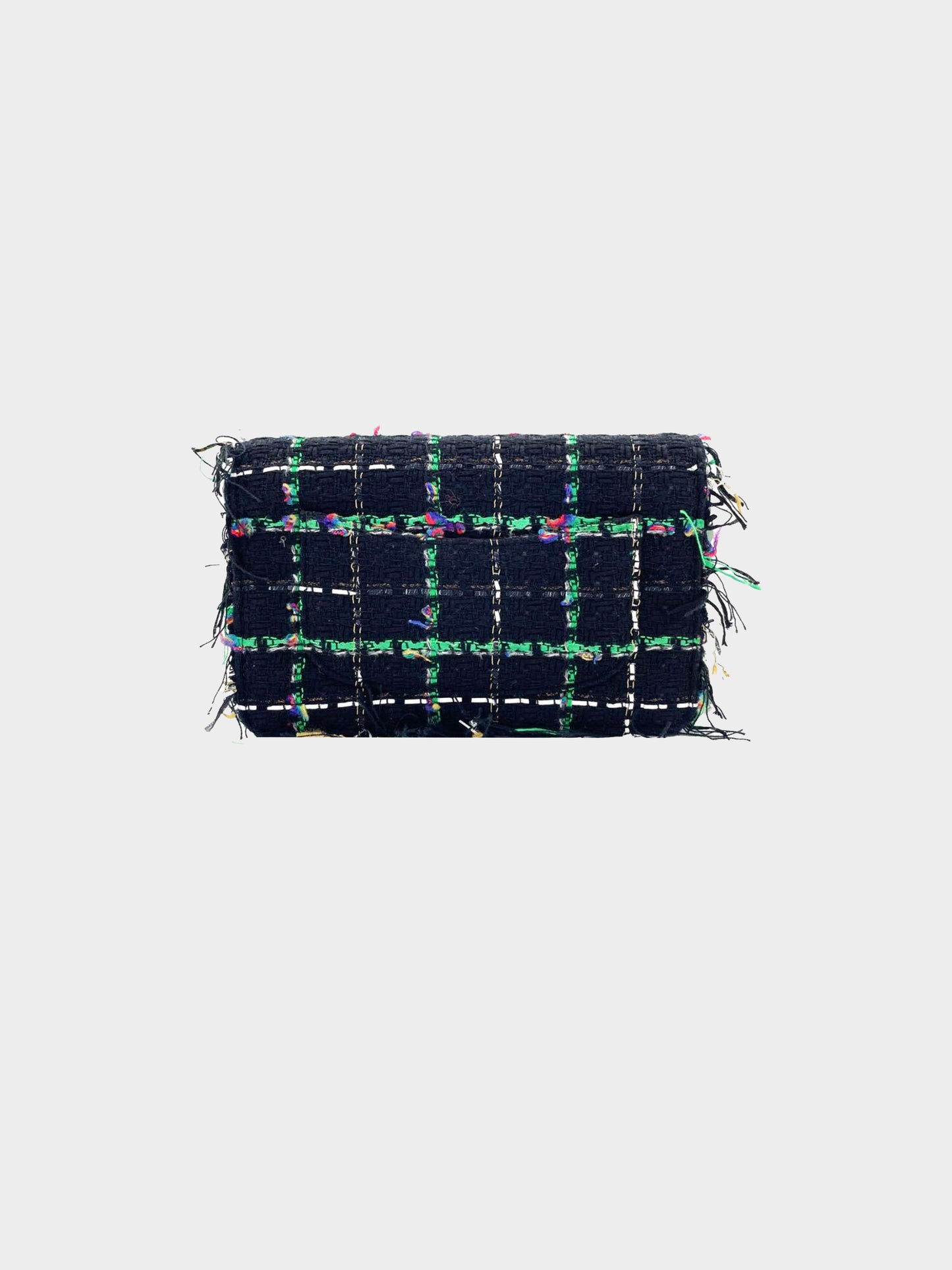 Chanel Spring 2017 Robot Tweed Wallet on a Chain