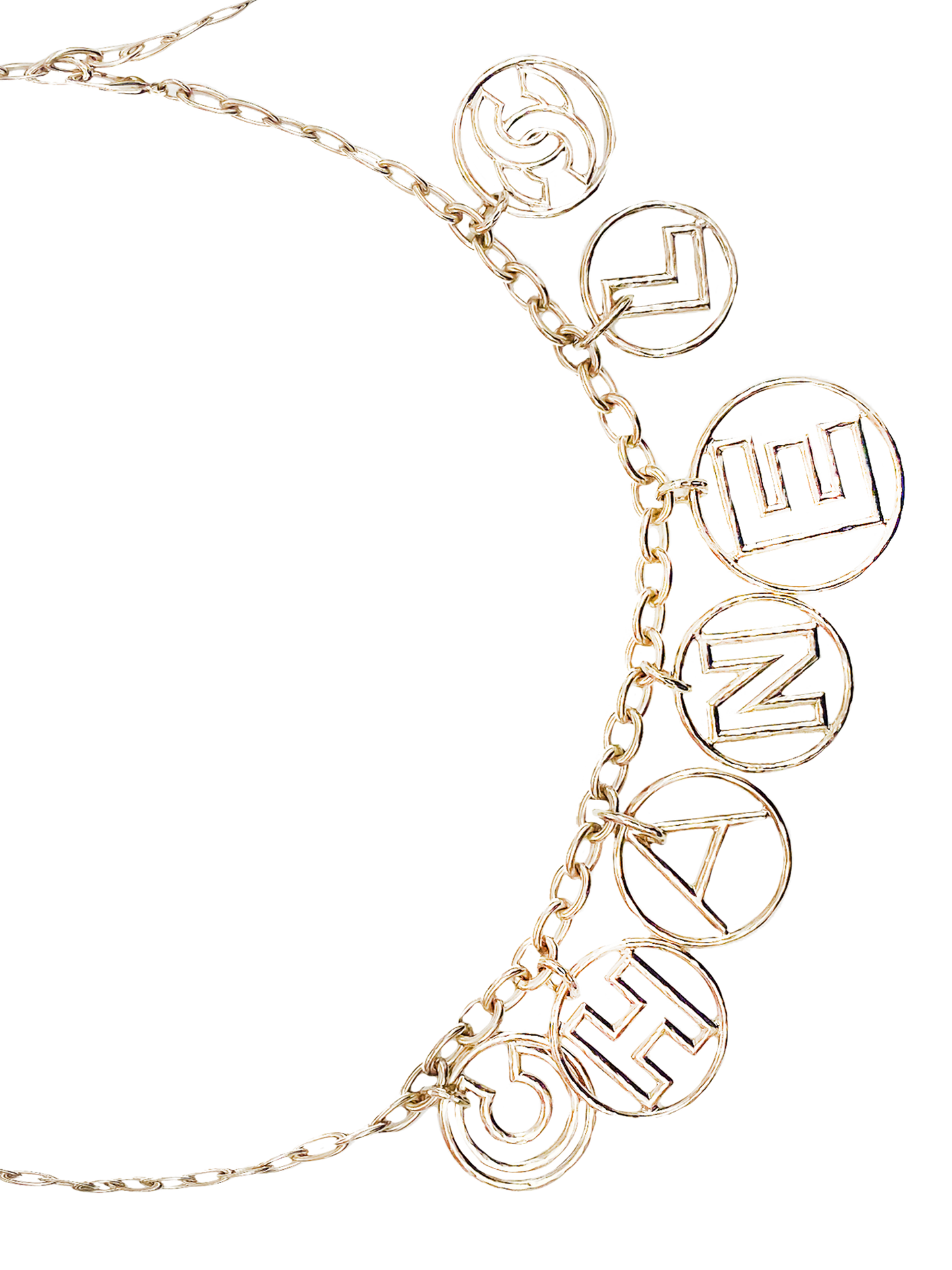 Chanel 2017 Cruise Cuba Logo Chain Belt