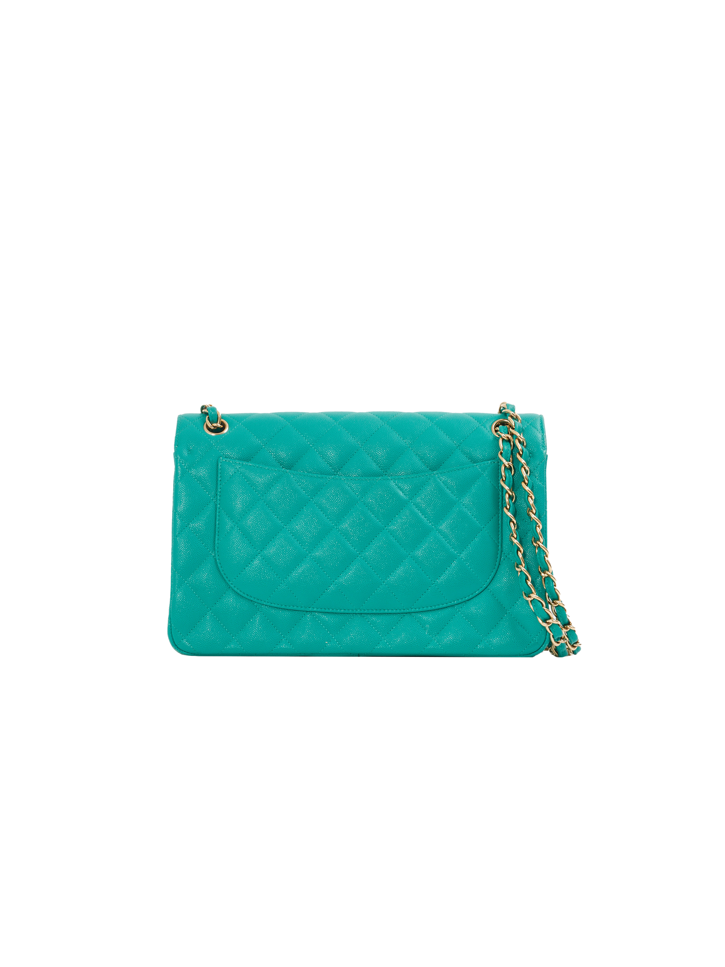 Chanel 2016 Turquoise Classic Flap Bag