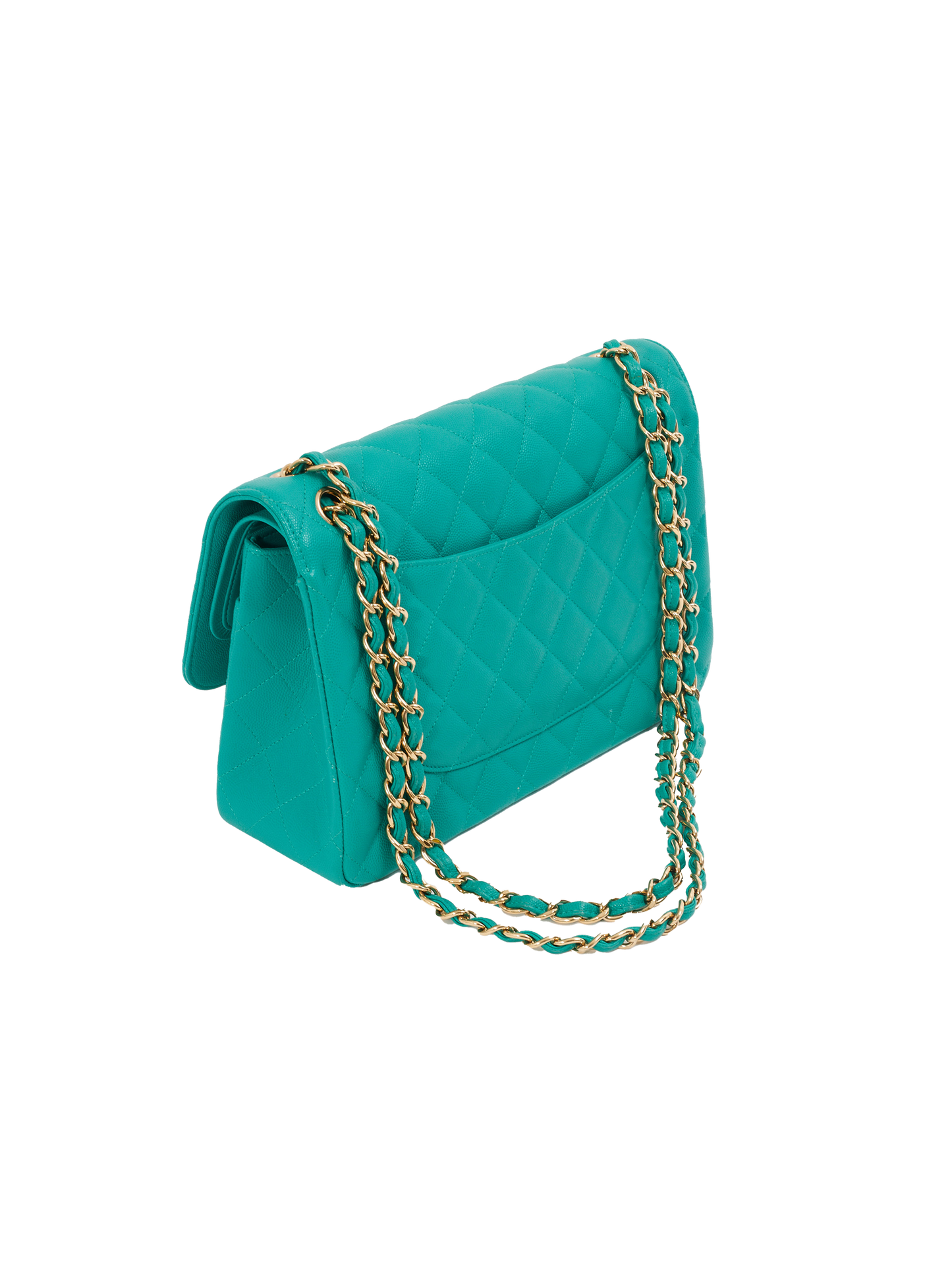Chanel 2016 Turquoise Classic Flap Bag
