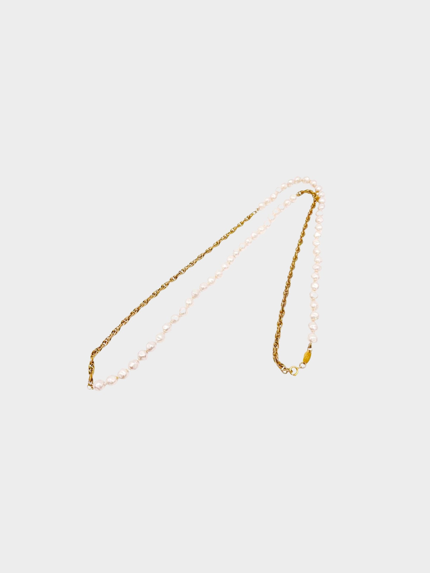 Chanel 1984 Double Pearl Necklace