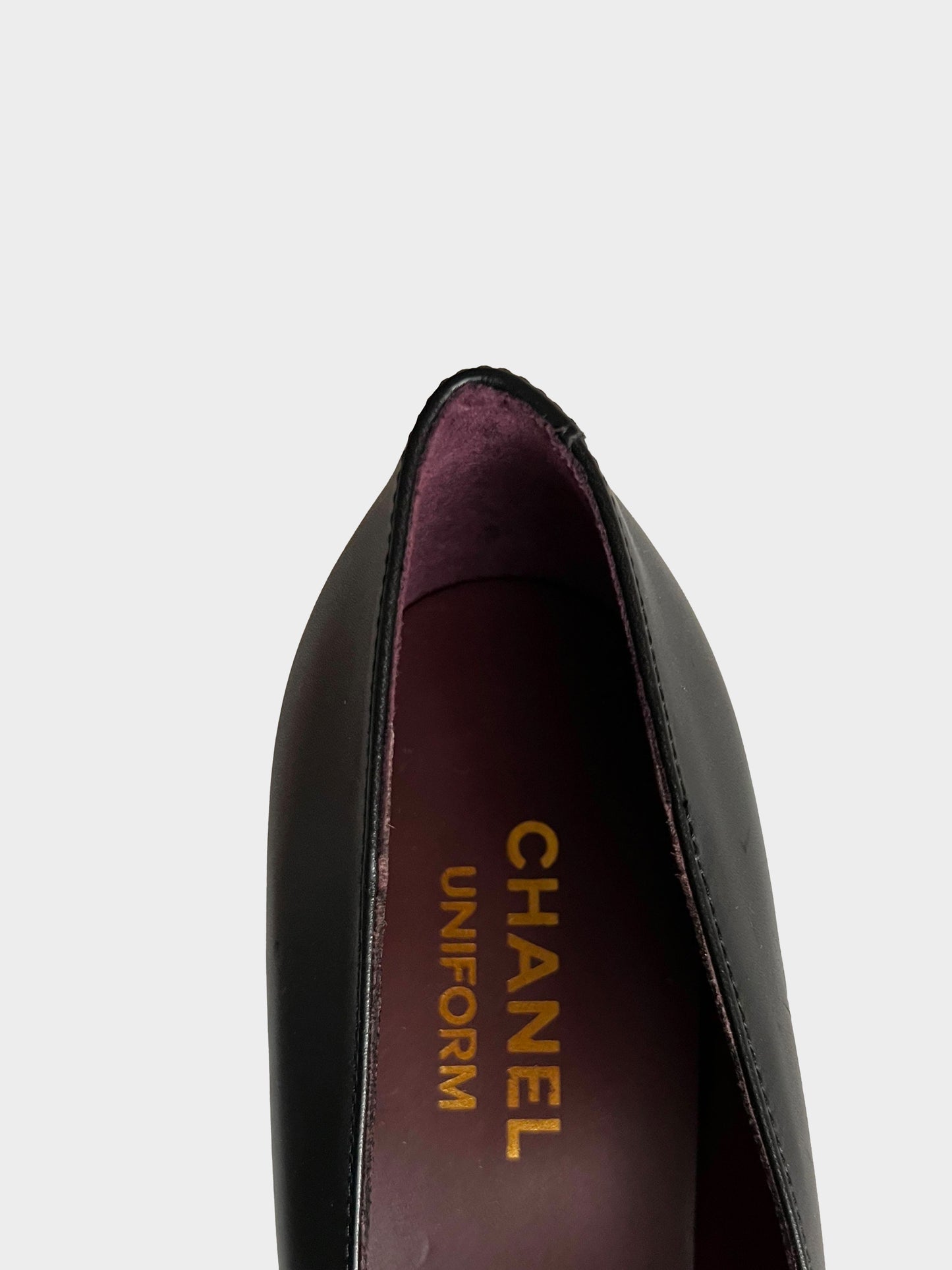 Chanel 2020s Black Uniform Heels