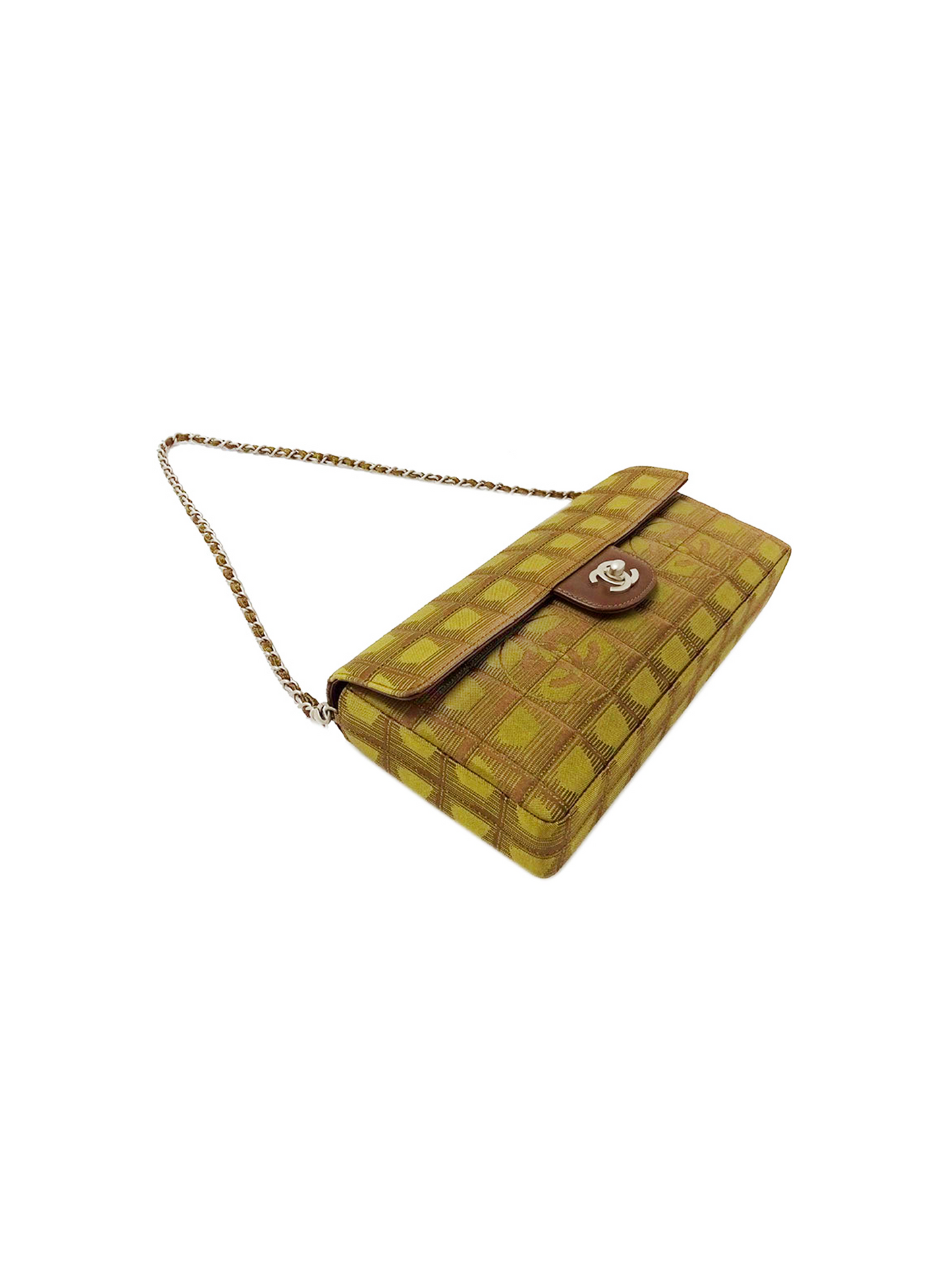 Chanel Sports Dark Green Nylon Flap