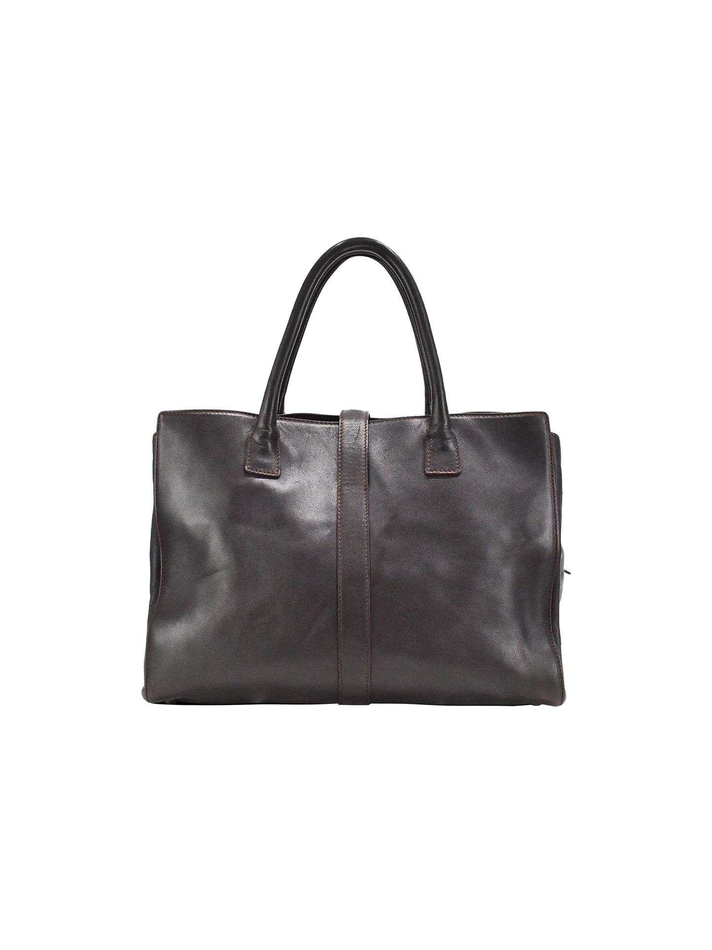 Chanel 1999 Black Leather Tote