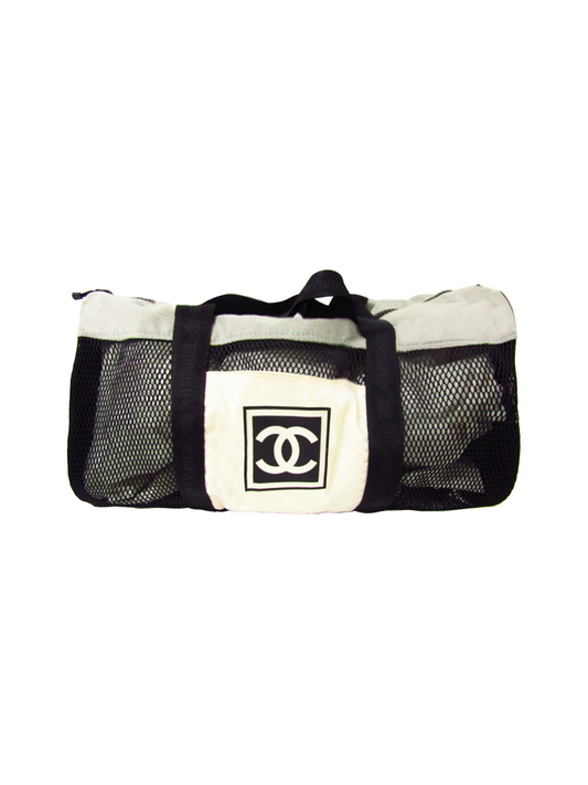 Chanel Sports Rare CC Mark Nylon Duffle